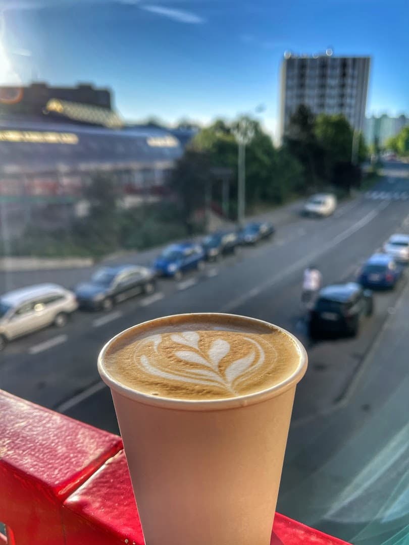 Coffee at cafe_pastry_luka, specialty coffee shop in Prague
