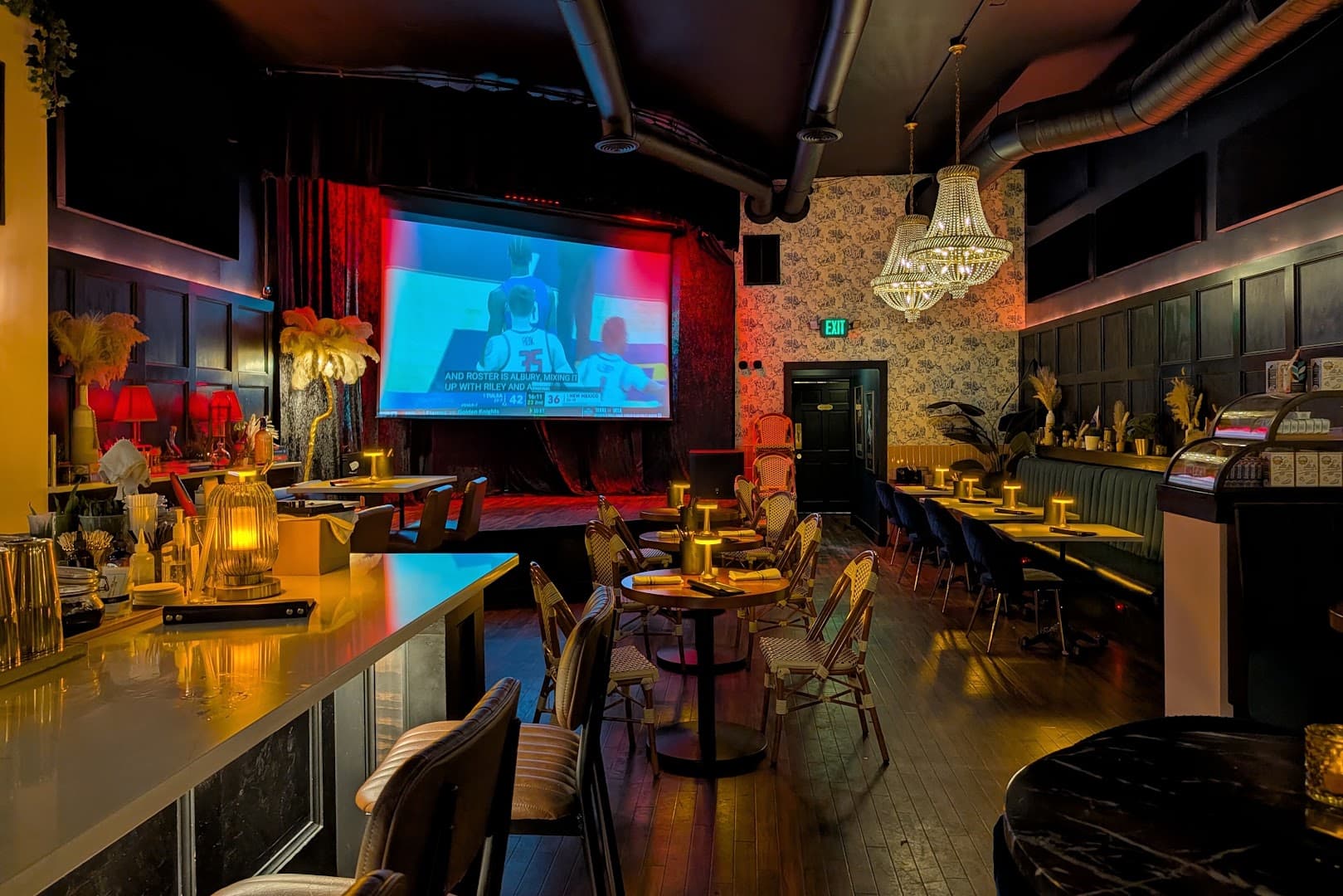Interior of Almost Famous, specialty coffee shop in Indianapolis