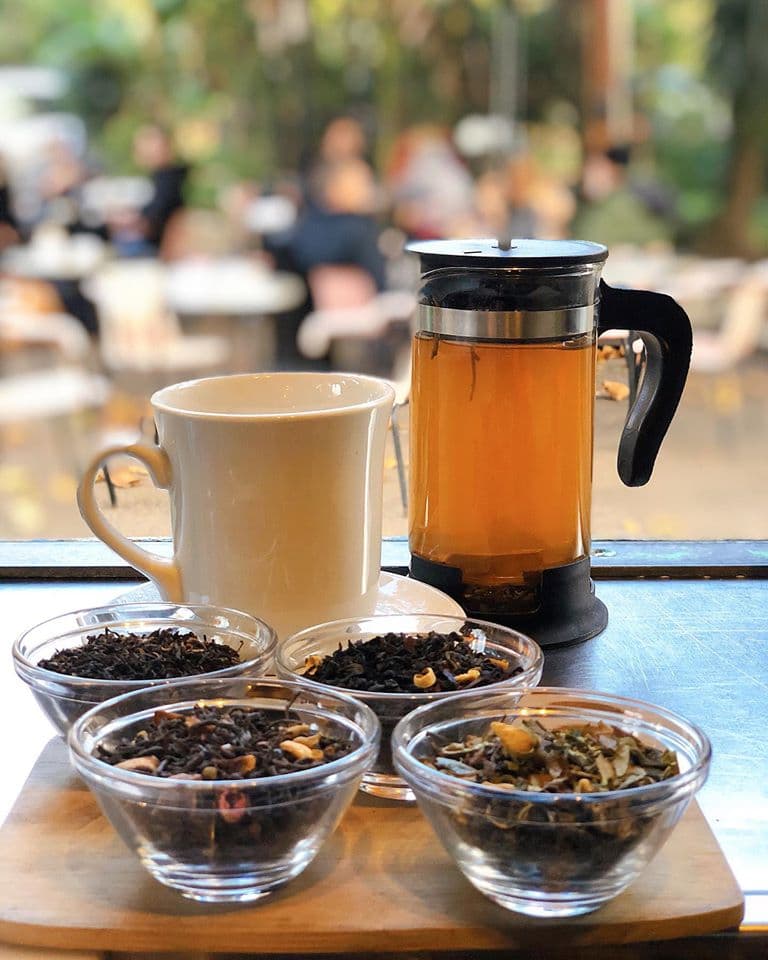 Coffee at Tram Depot, specialty coffee shop in Rome