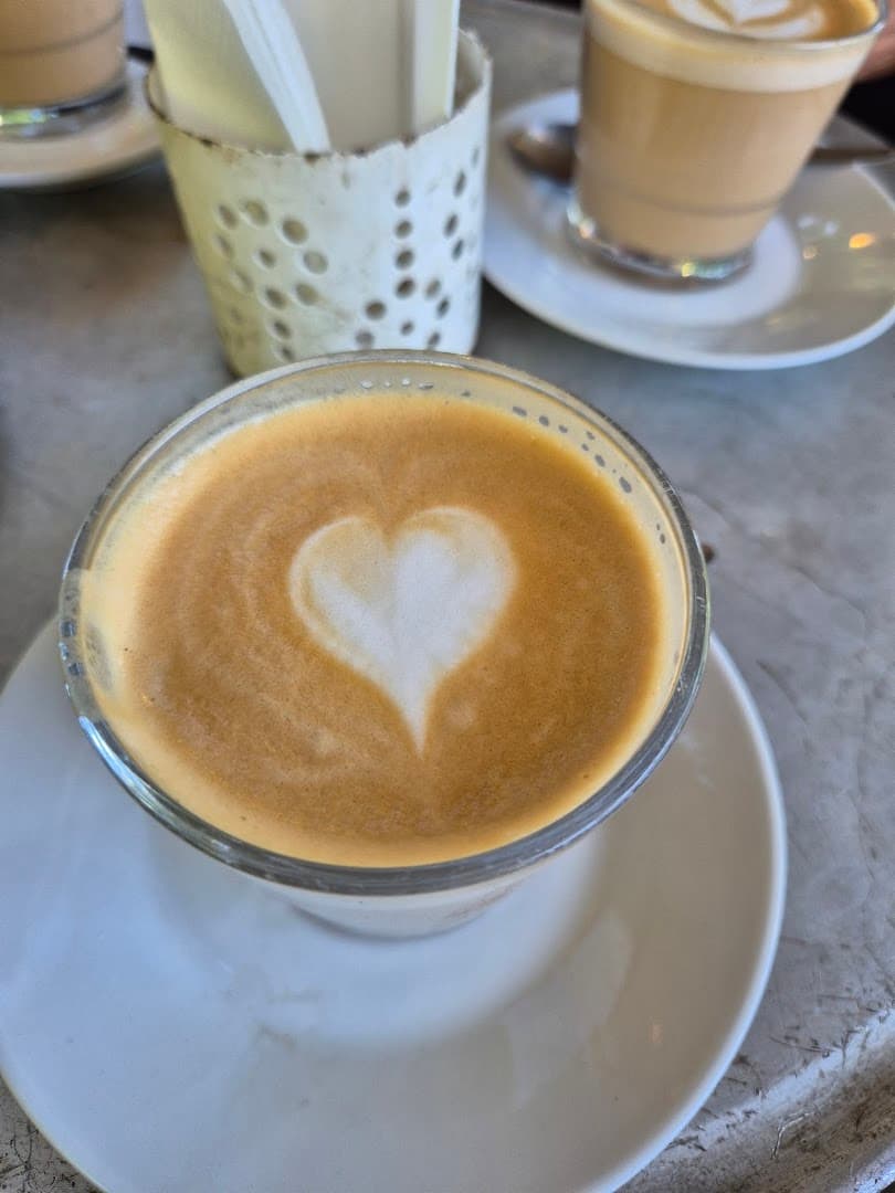 Coffee at Tram Depot, specialty coffee shop in Rome
