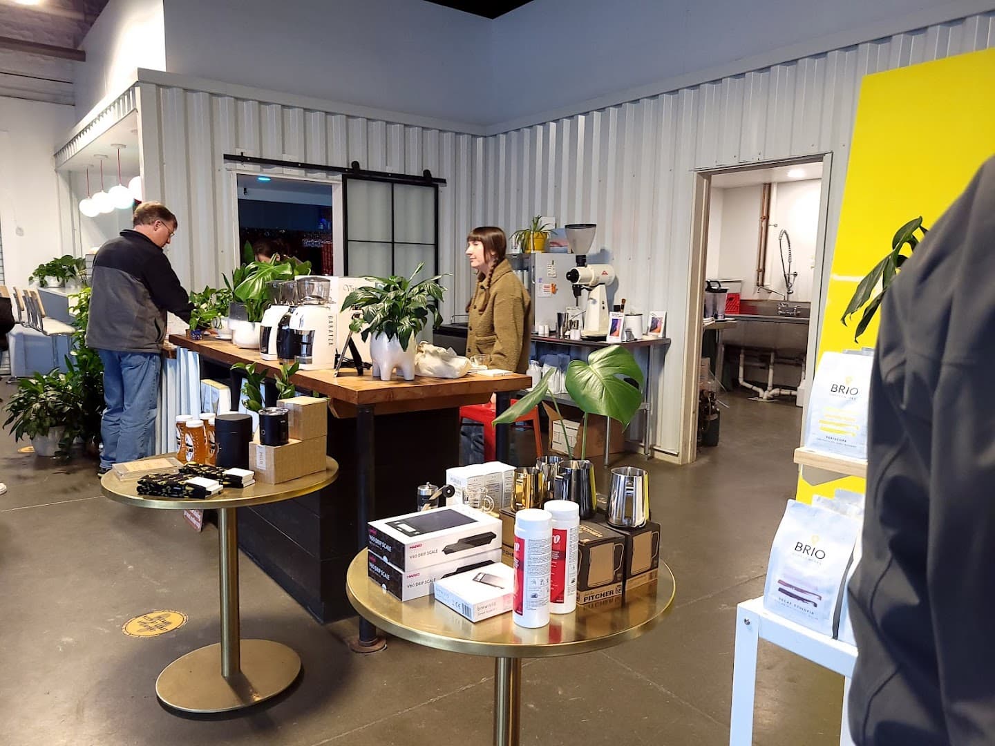 Brio Coffeeworks - specialty coffee shop in South End
