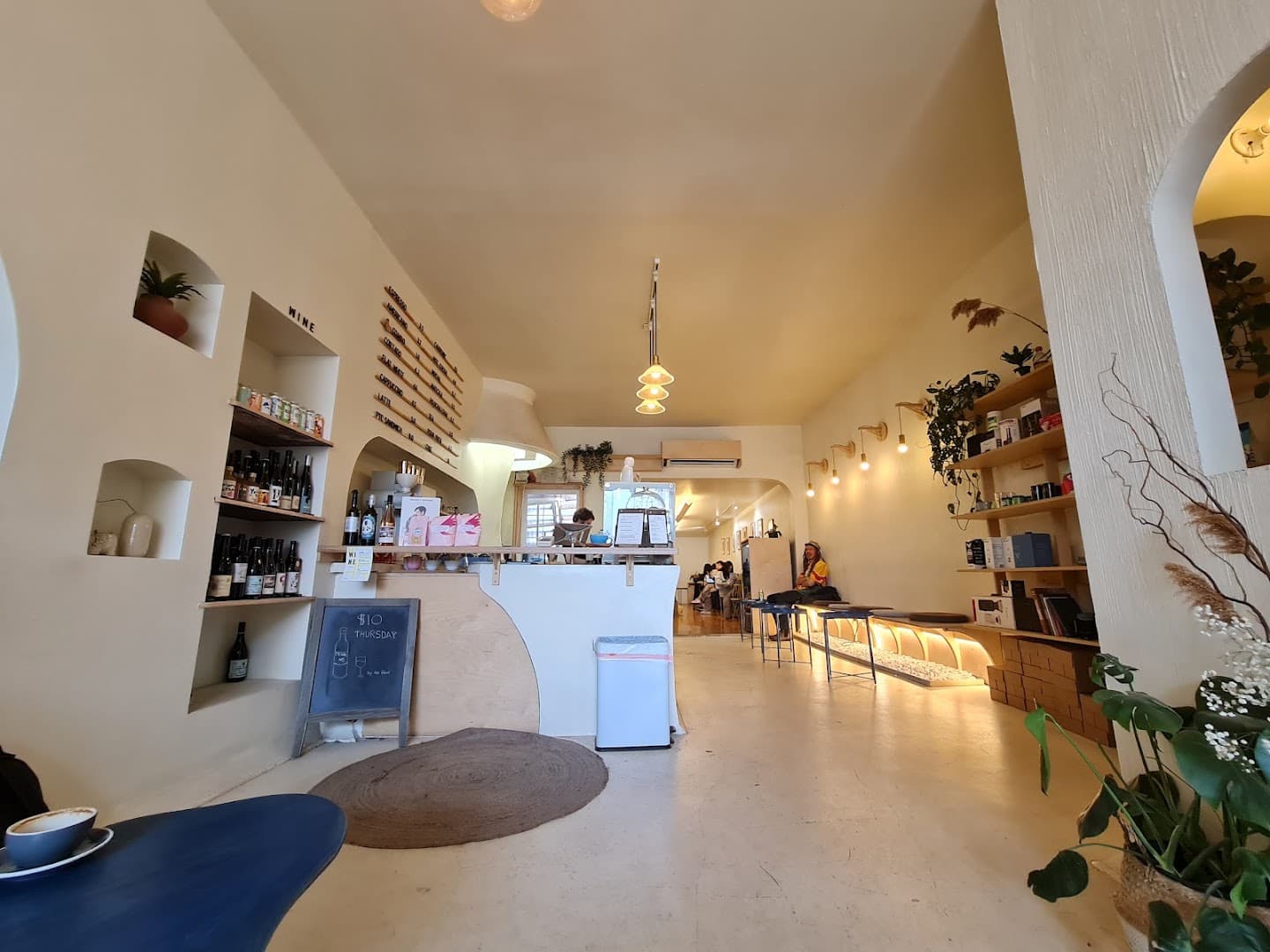 Interior of Carbonic Coffee (Baldwin), specialty coffee shop in Toronto