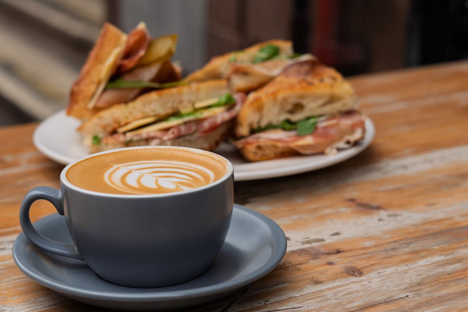 Coffee at Nomad Coffee, specialty coffee shop in Manchester