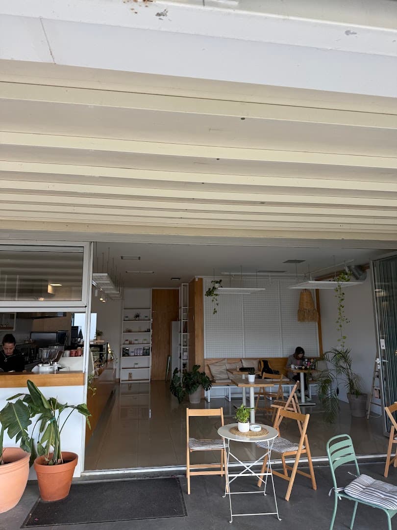 Interior of NORD, specialty coffee shop in Athens