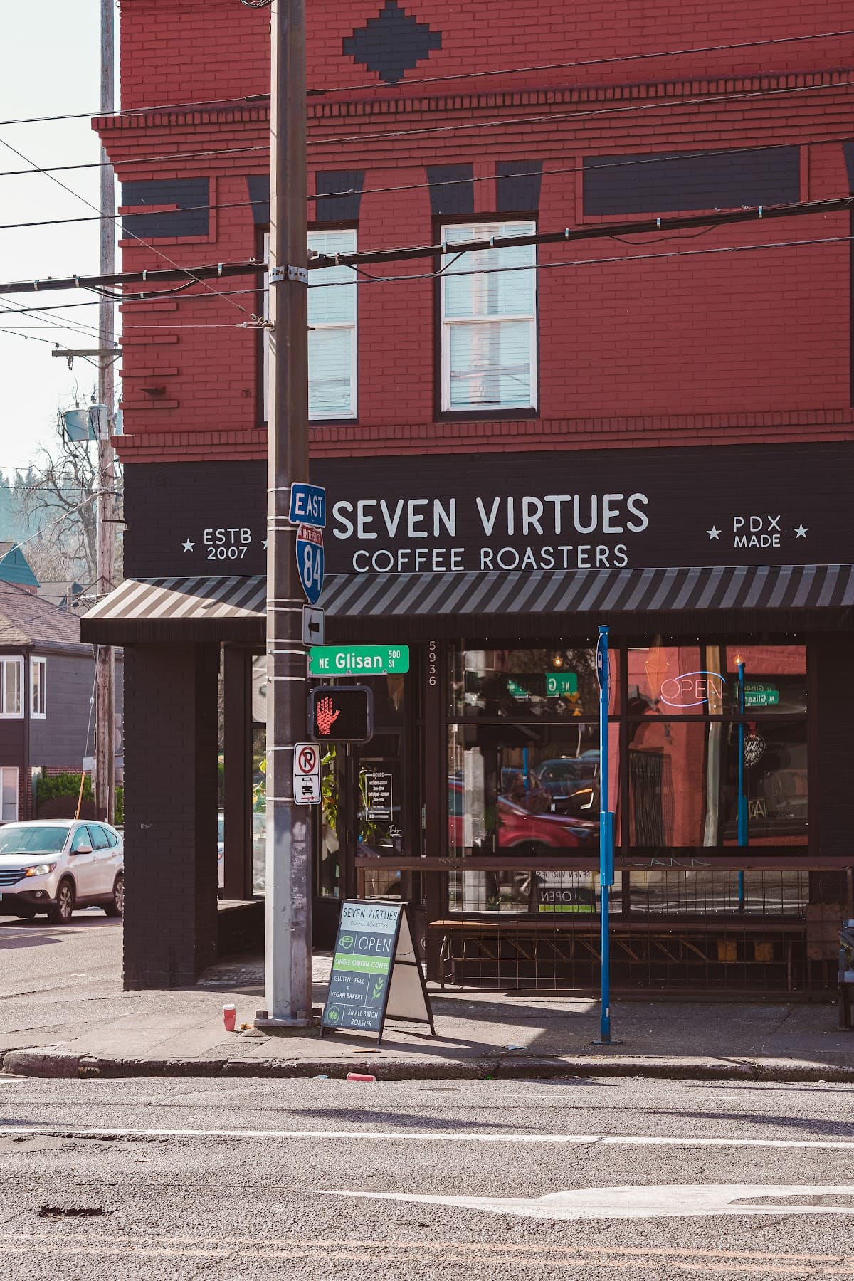Seven Virtues Coffee Roasters on Glisan - specialty coffee shop in Portland