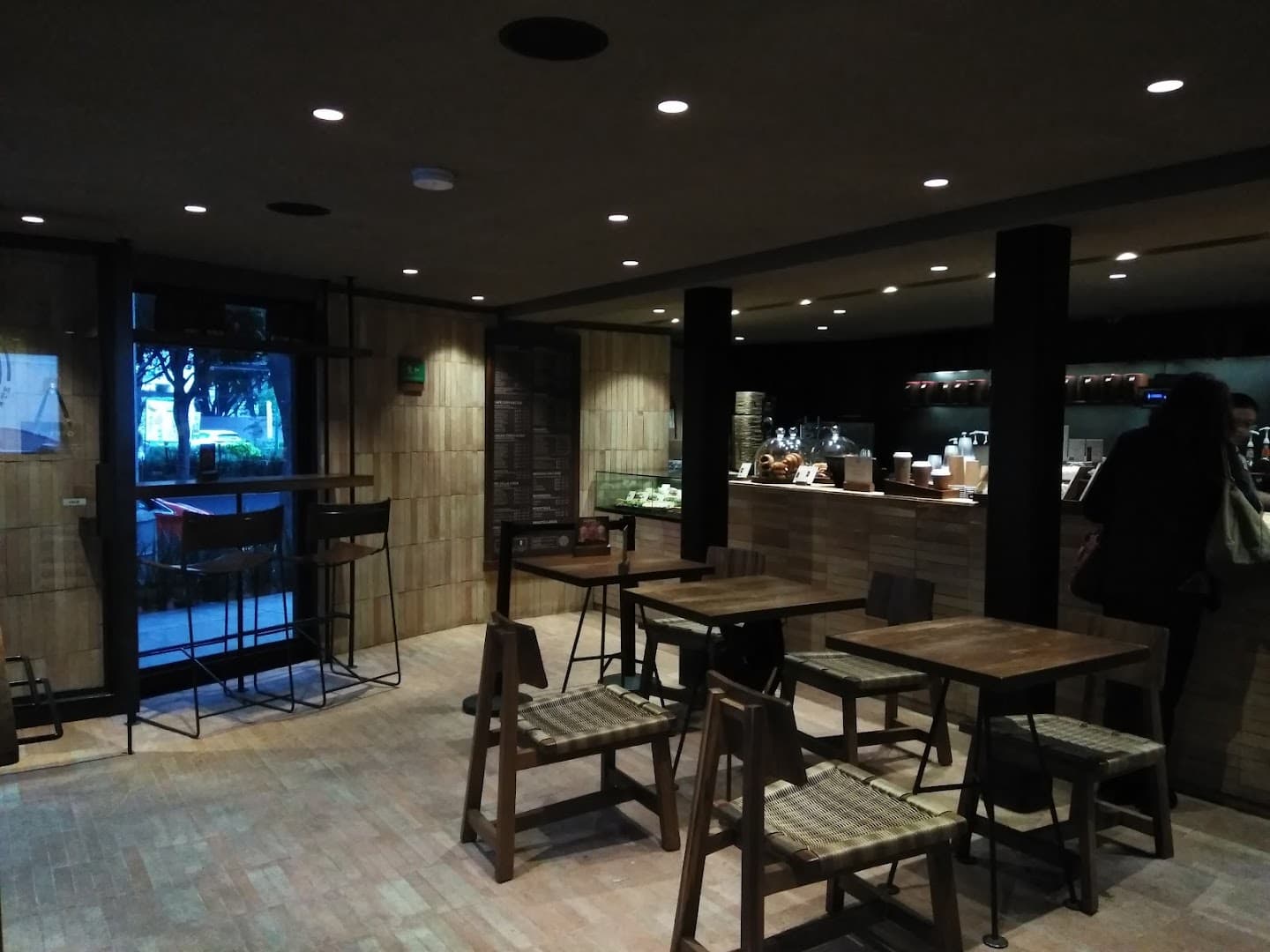 Interior of Tierra Garat Vicente García, specialty coffee shop in Mexico City