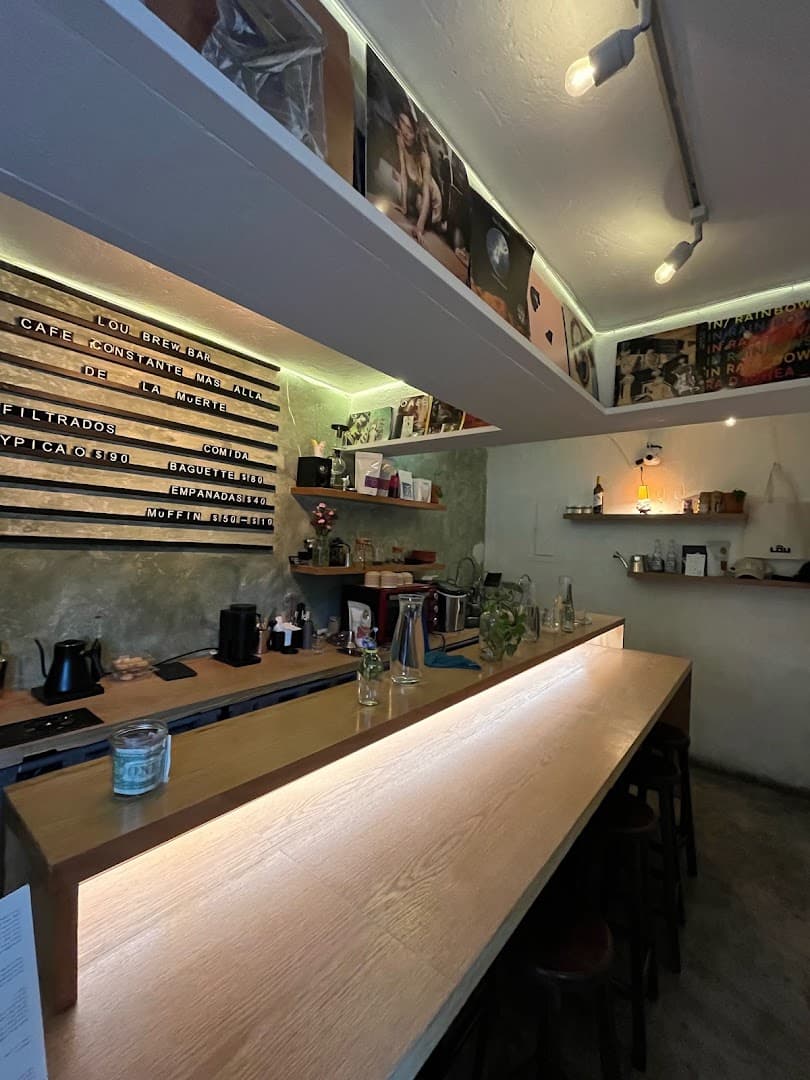 LOU Brew Bar - specialty coffee shop in Mexico City