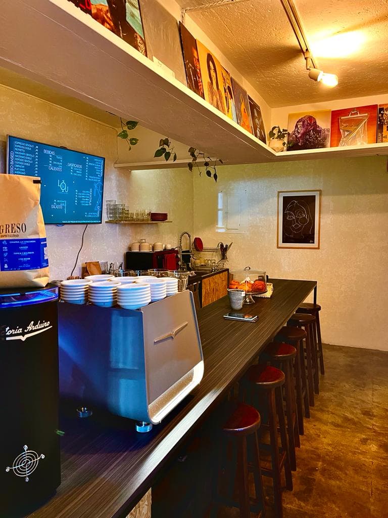 LOU Brew Bar - specialty coffee shop in Mexico City