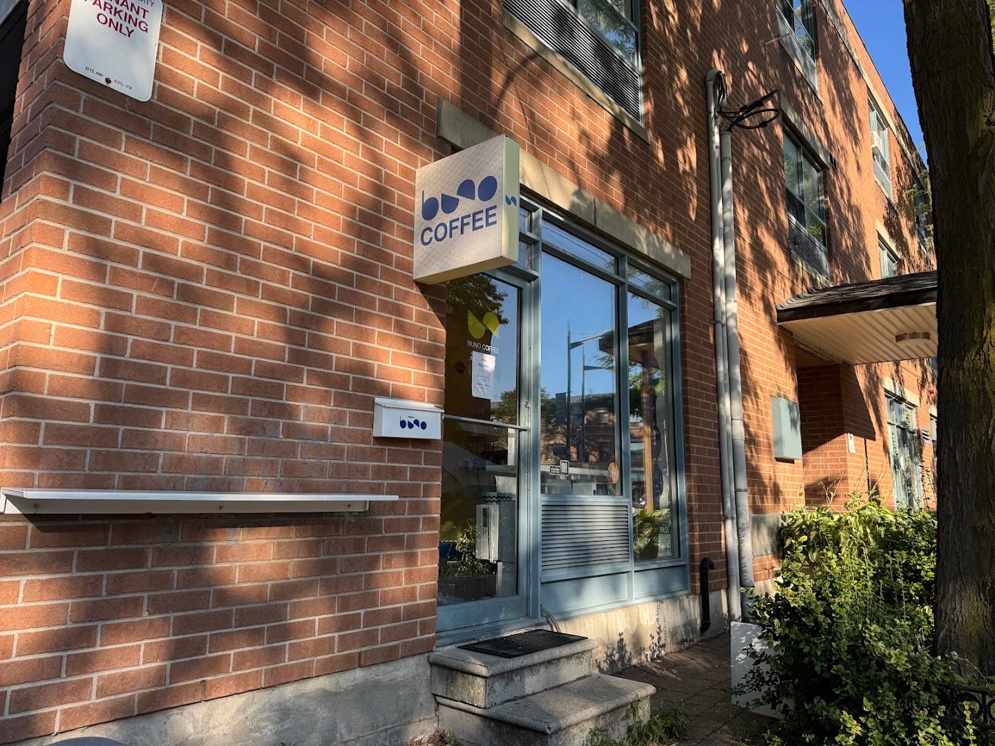 Storefront of Buno Coffee (St Clair W), specialty coffee shop in Toronto