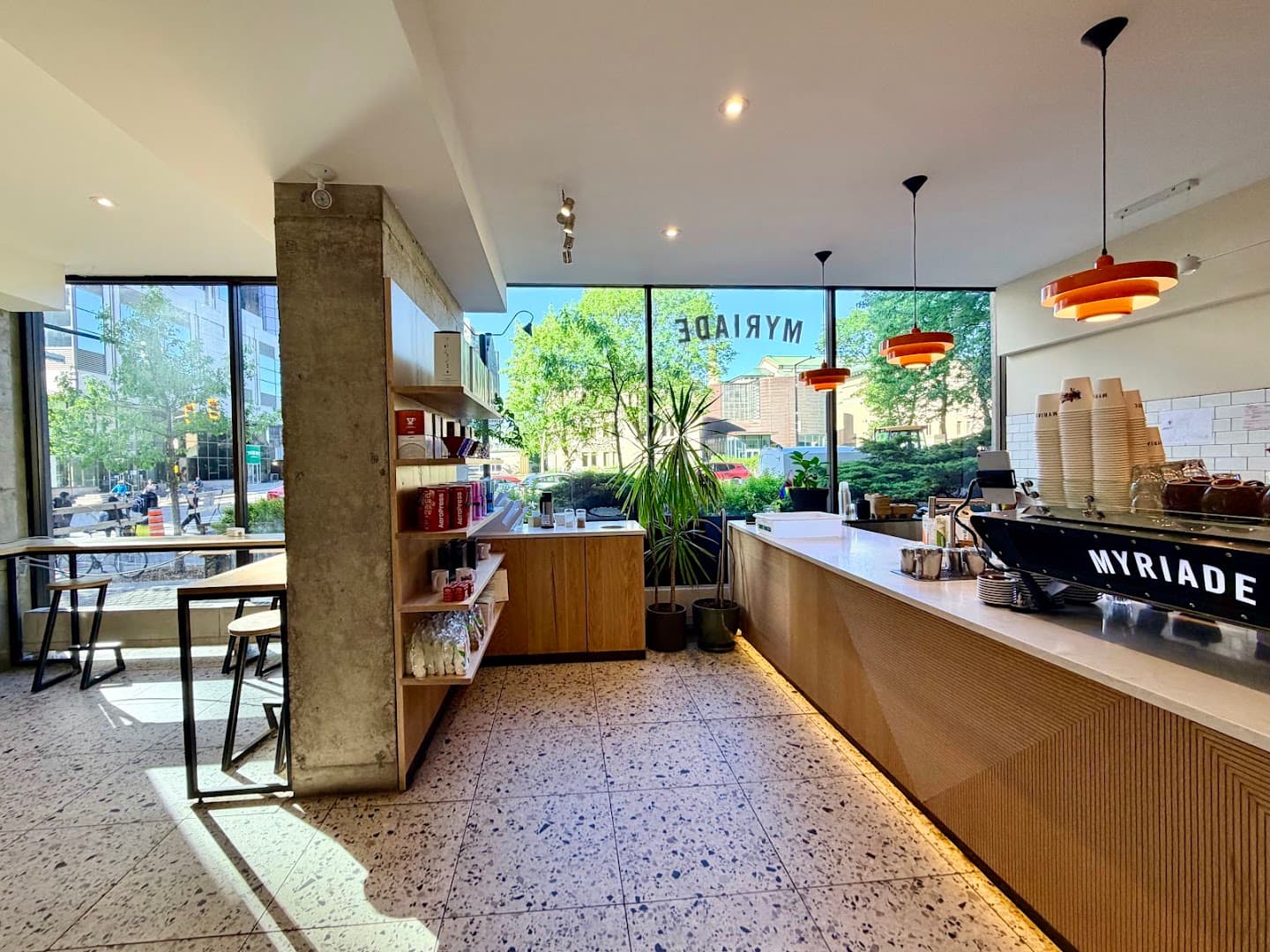 Café Myriade - Shaughnessy Village - specialty coffee shop in Montreal