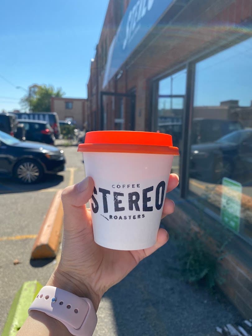 Coffee at Stereo Coffee Roasters, specialty coffee shop in Toronto