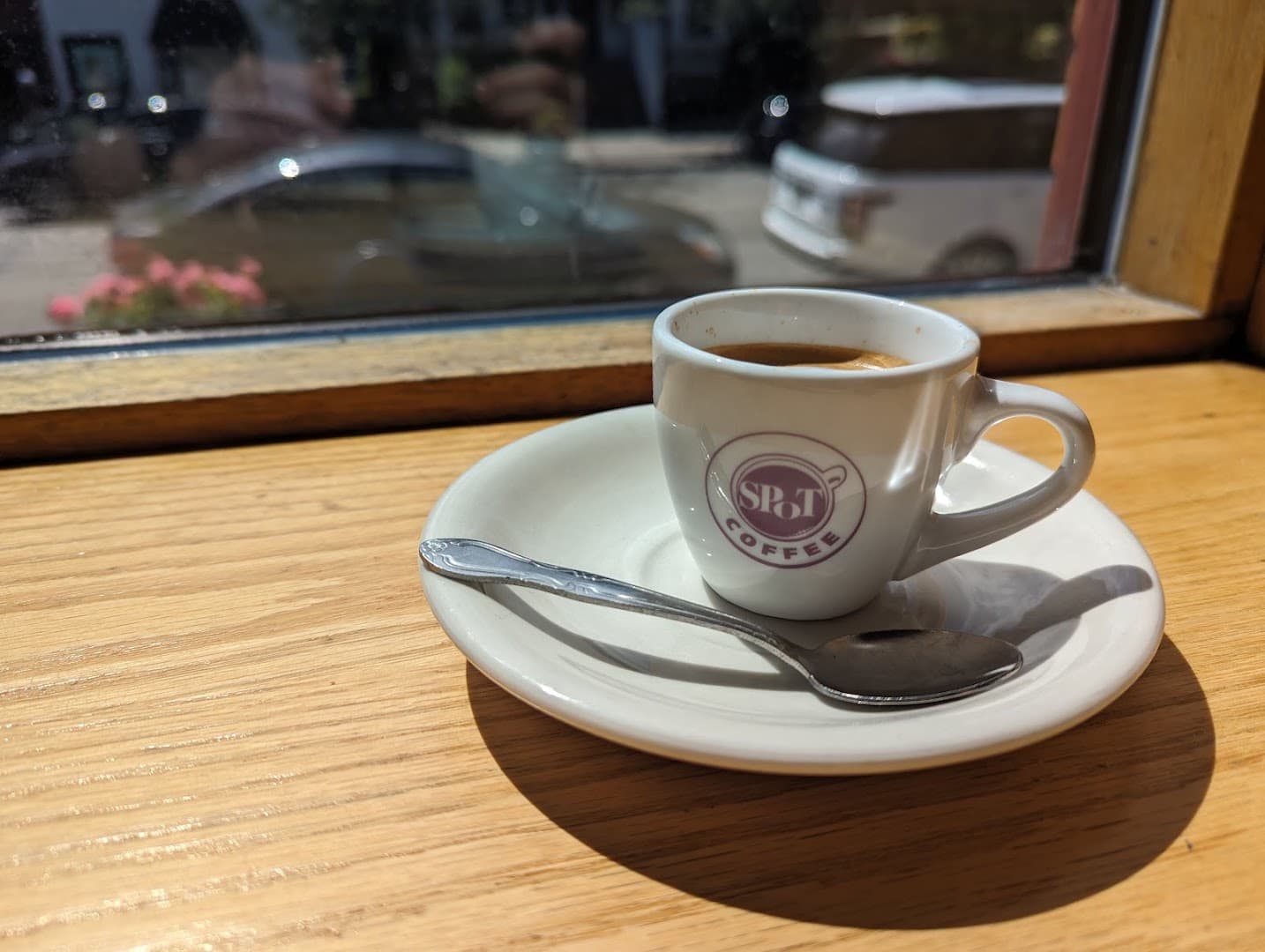 Coffee at SPoT Coffee Elmwood, specialty coffee shop in Buffalo