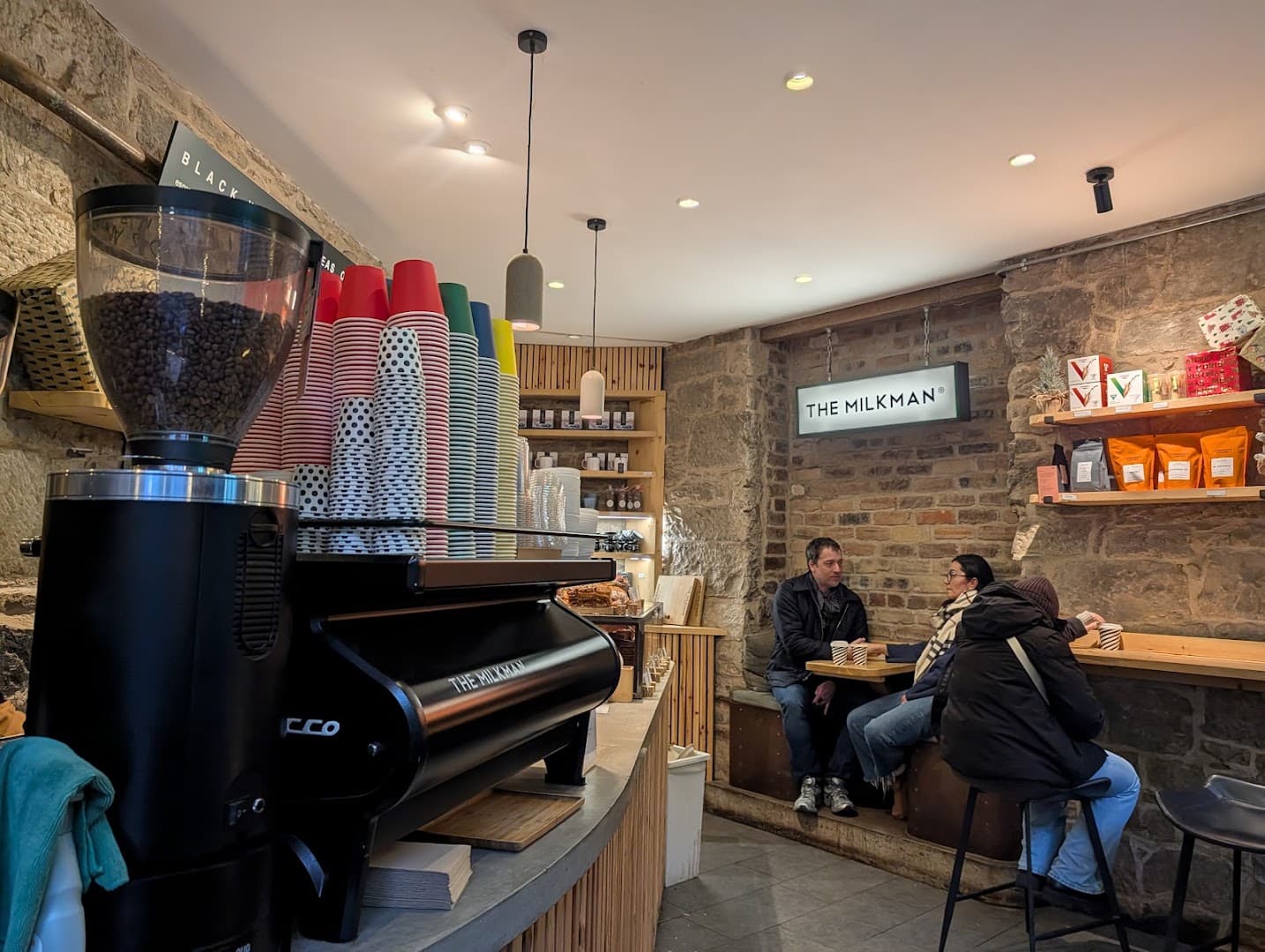 The Milkman - specialty coffee shop in Edinburgh