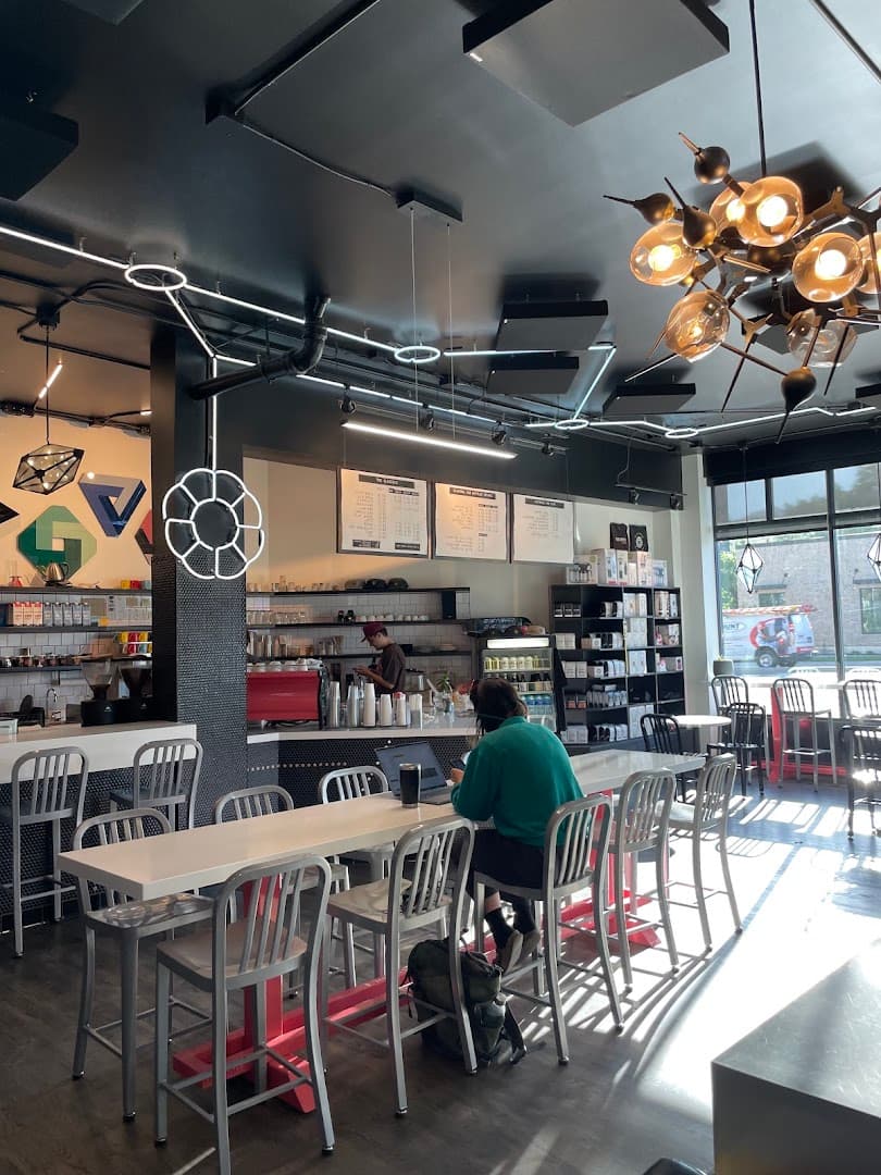 Interior of Mira Mira, specialty coffee shop in Salt Lake City