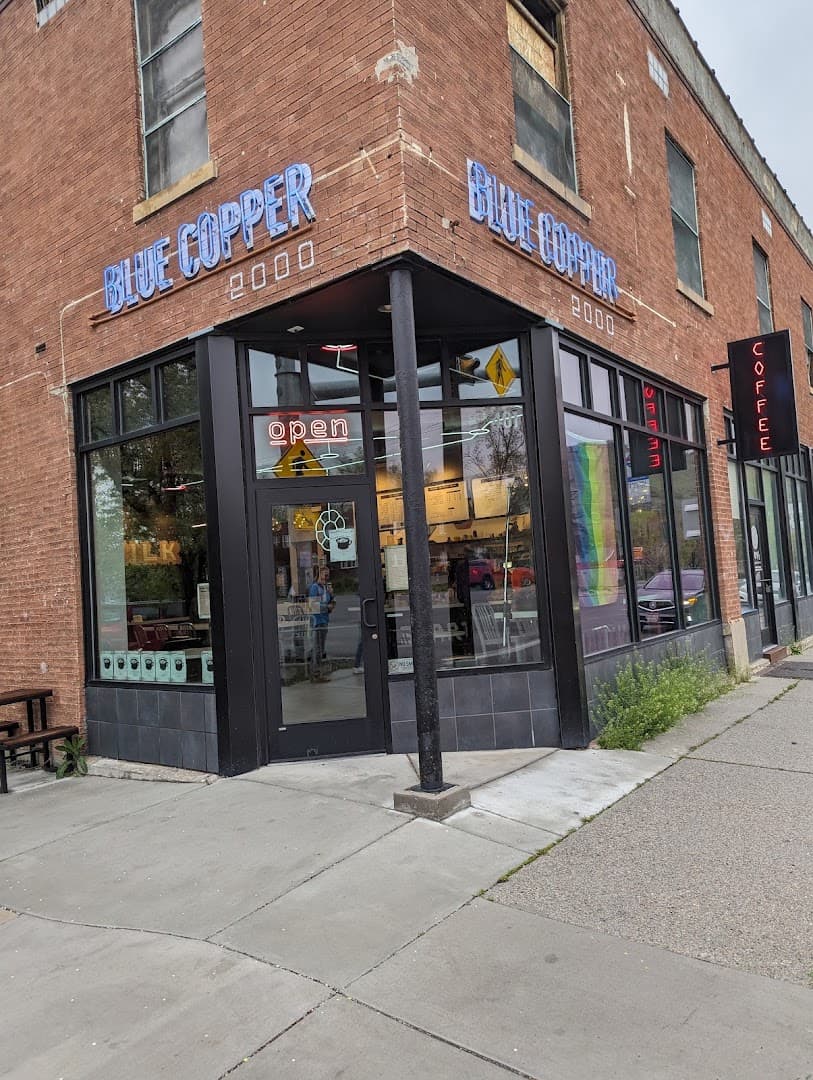 Storefront of Mira Mira, specialty coffee shop in Salt Lake City