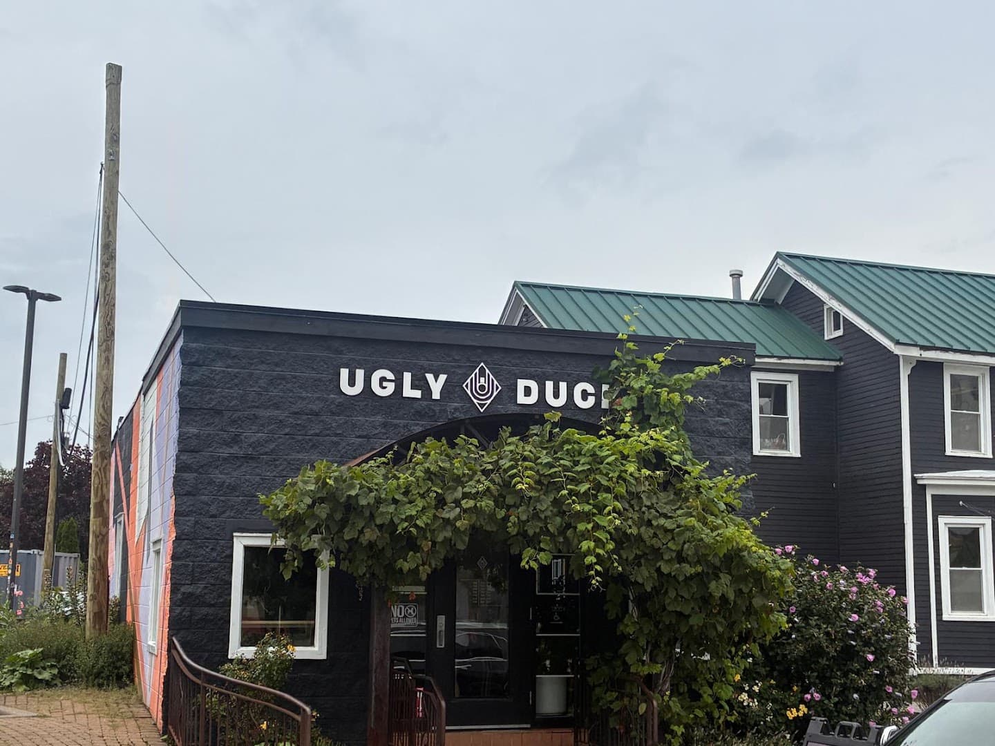 Storefront of Ugly Duck Coffee, specialty coffee shop in Rochester
