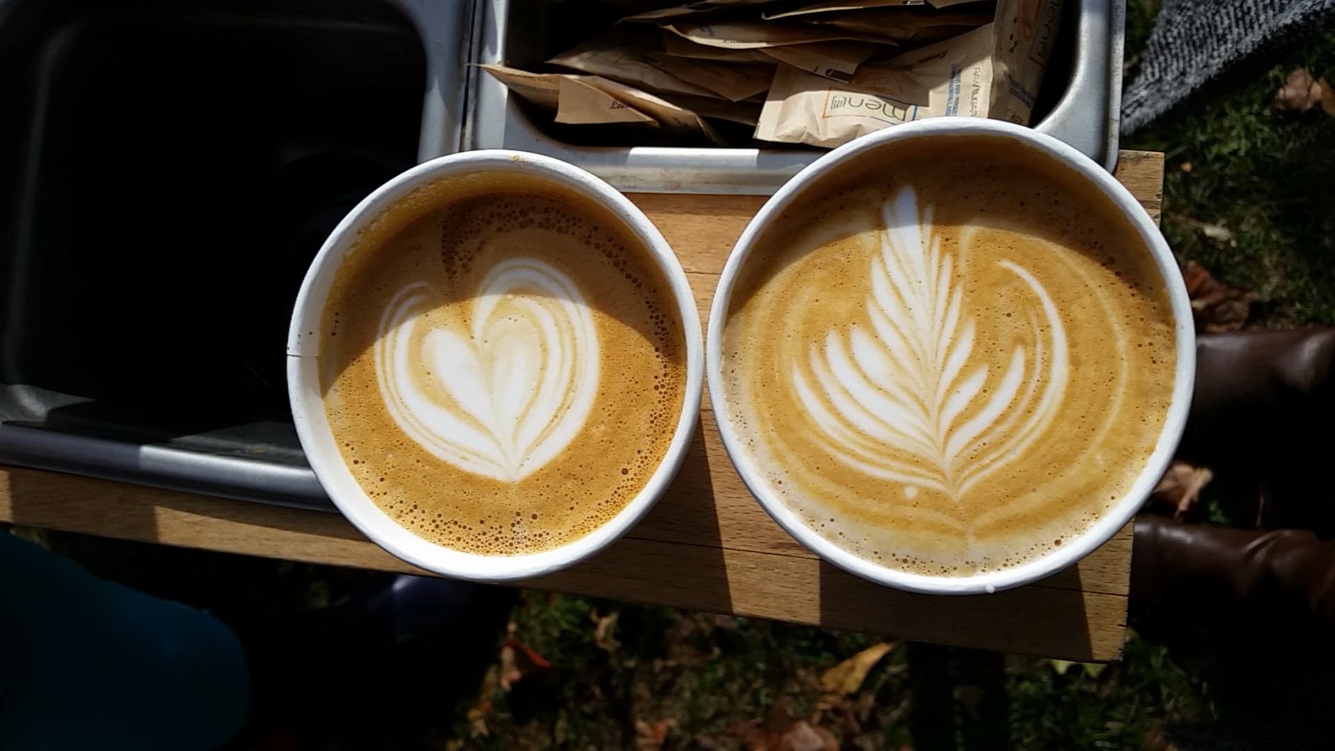 Coffee at Jacked Up Coffee, specialty coffee shop in Toronto