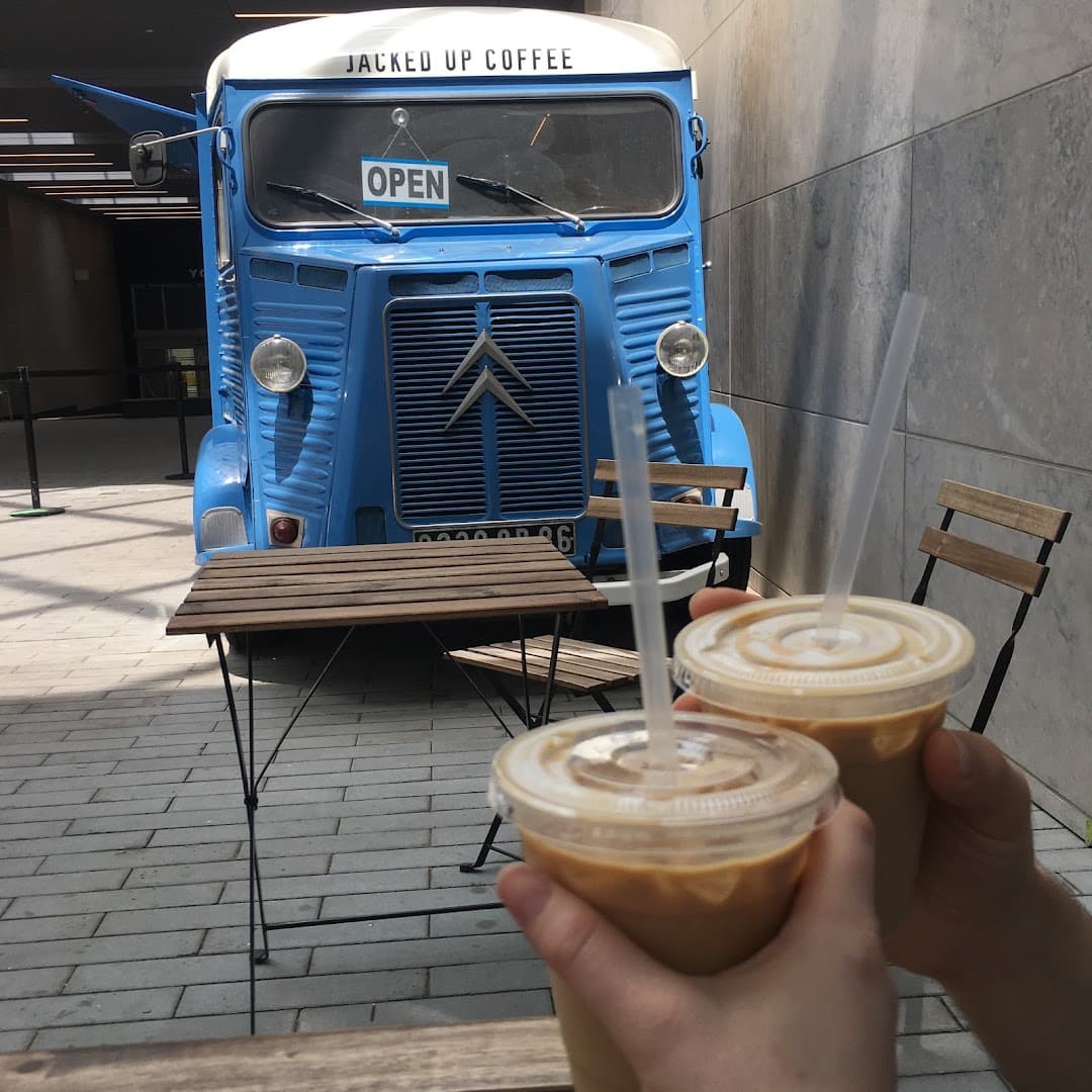 Coffee at Jacked Up Coffee, specialty coffee shop in Toronto