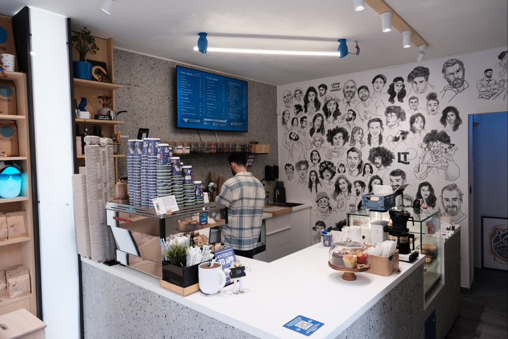 Long Talk Coffee - specialty coffee shop in Athens