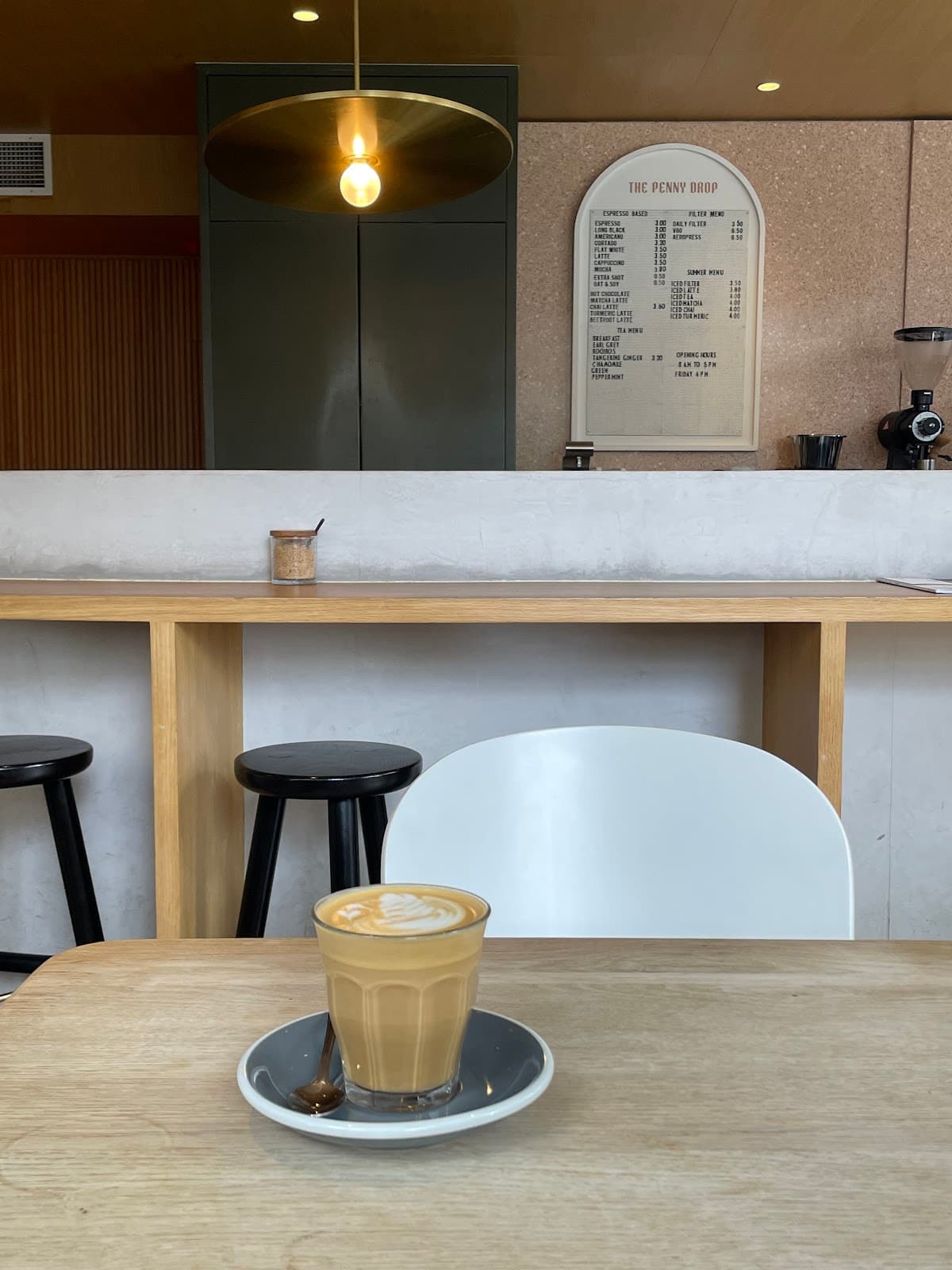 The Penny Drop specialty coffee shop in London - photo 6