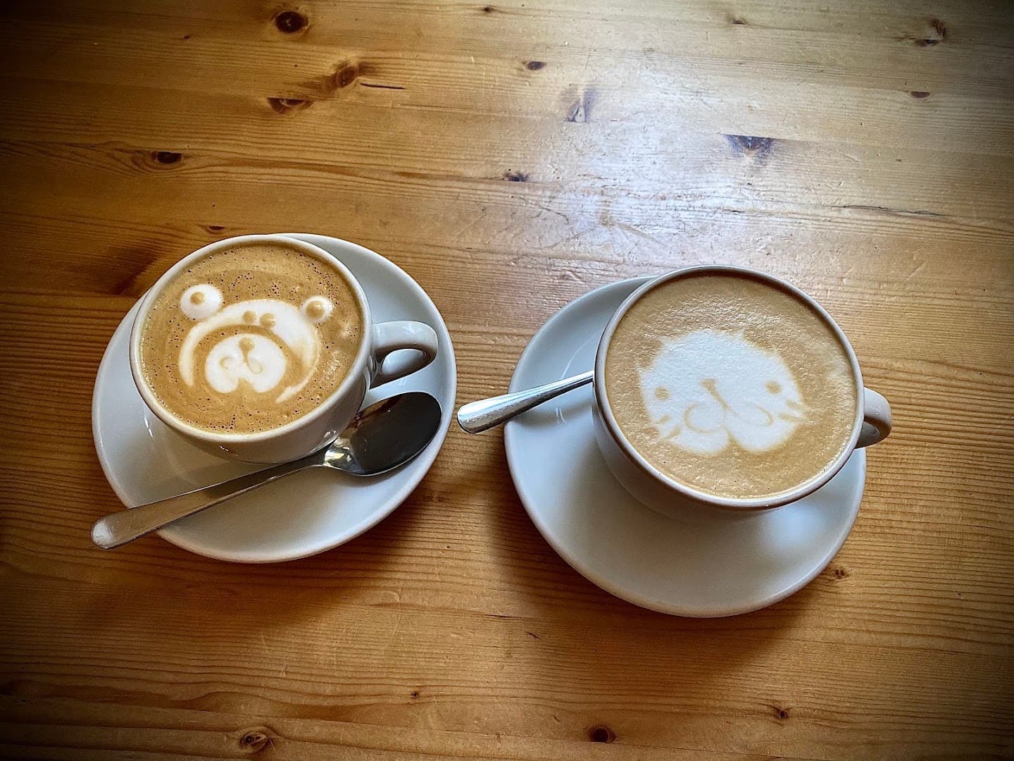 Coffee at Srnky, specialty coffee shop in Prague
