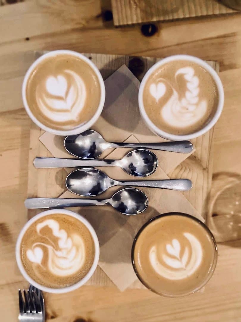 Coffee at Srnky, specialty coffee shop in Prague