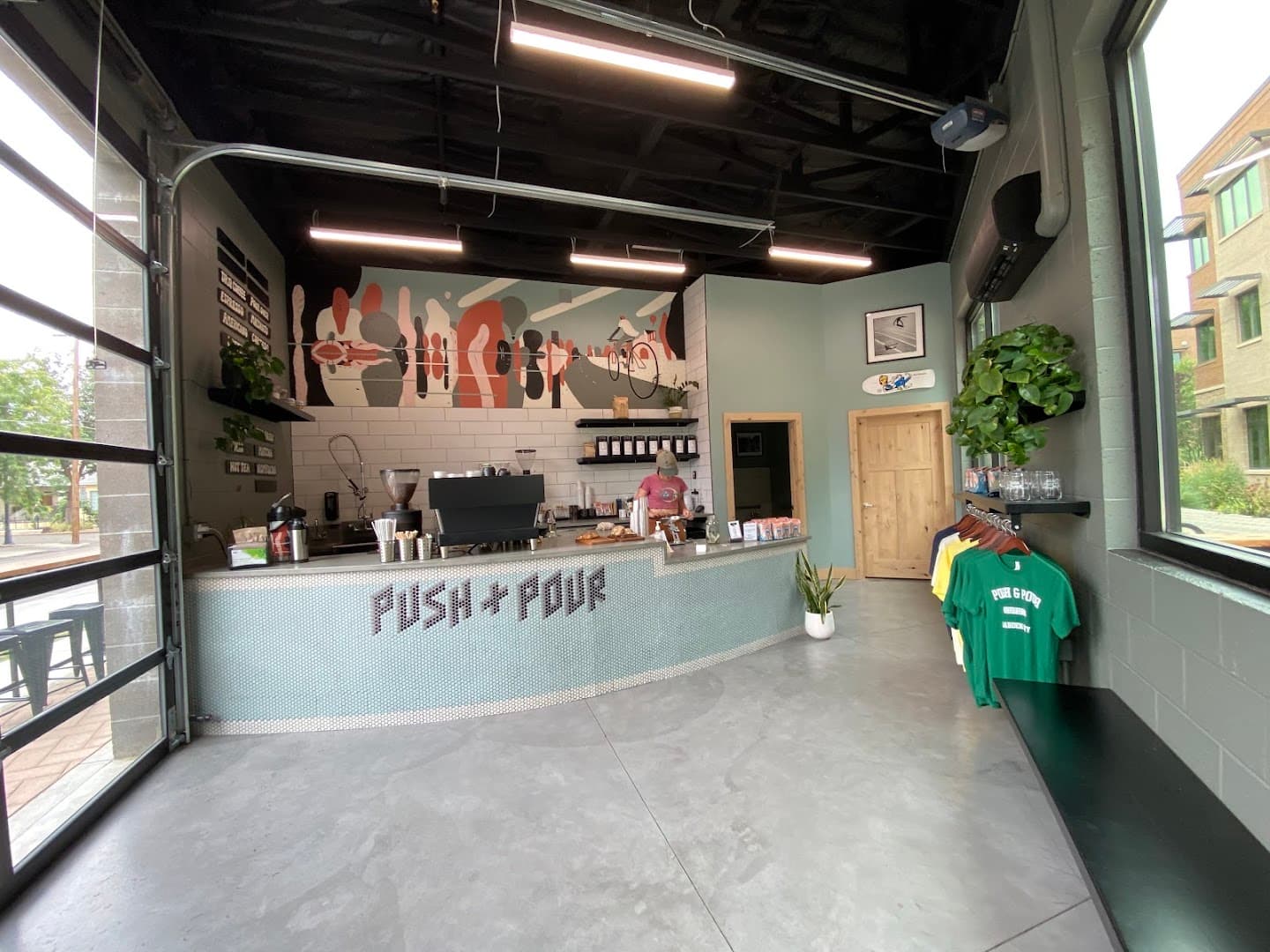 Push & Pour - specialty coffee shop in Boise