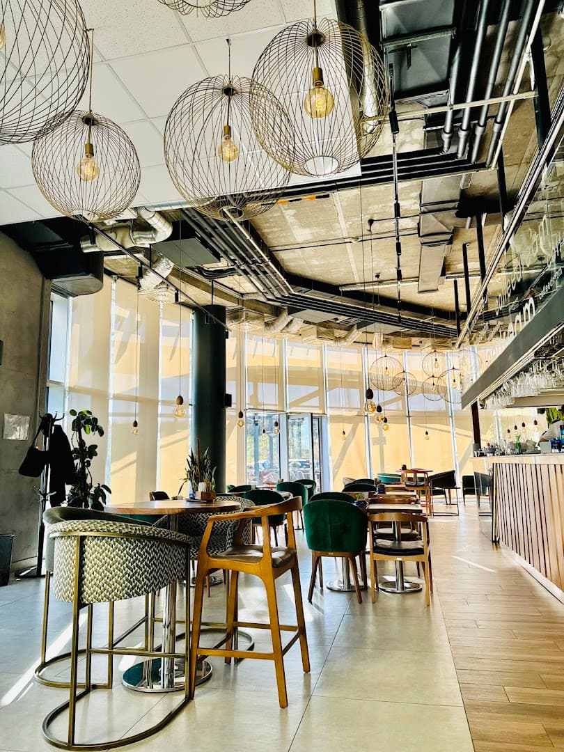 Interior of Coffee Dream, specialty coffee shop in Belgrade