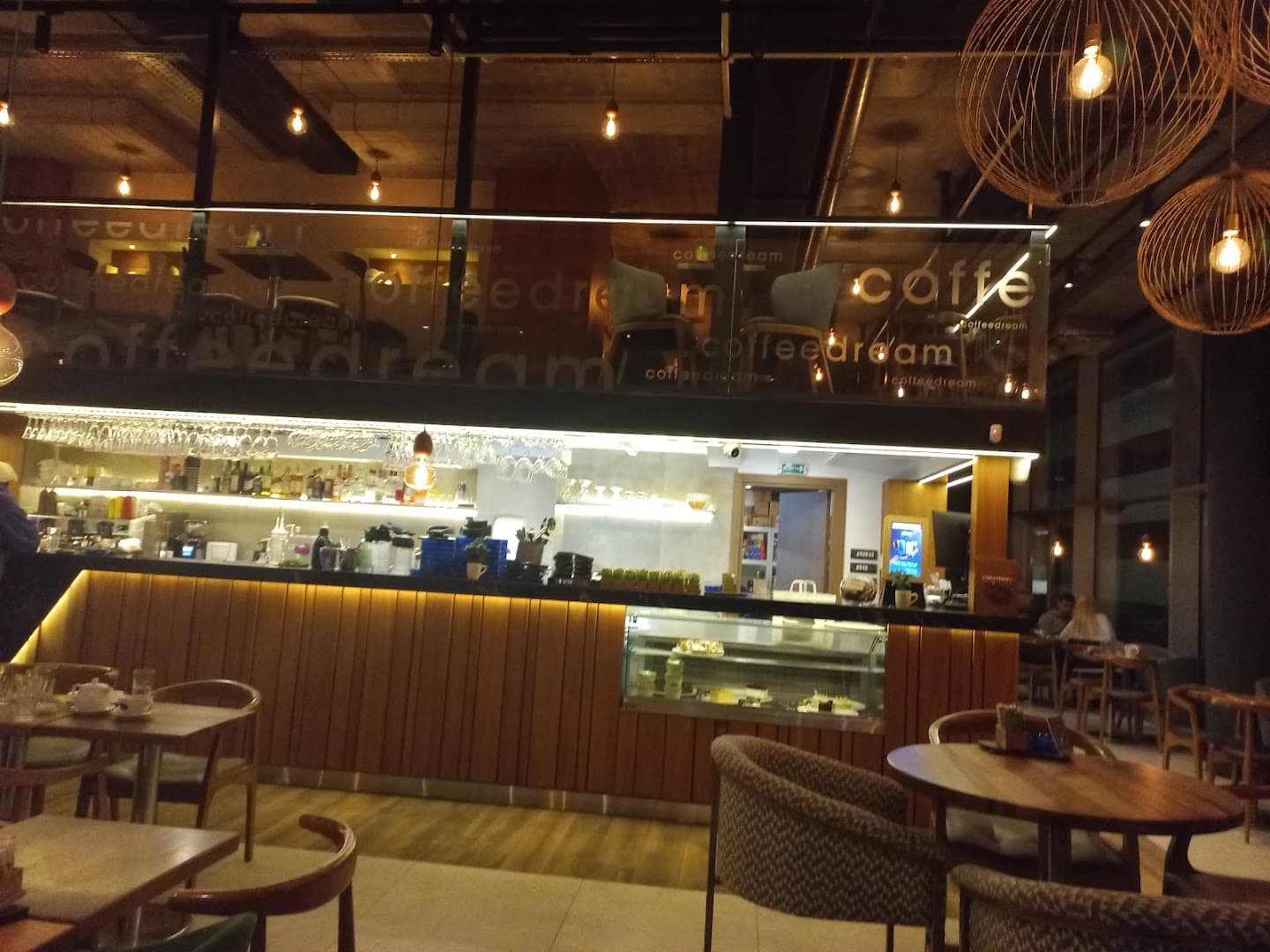 Interior of Coffee Dream, specialty coffee shop in Belgrade