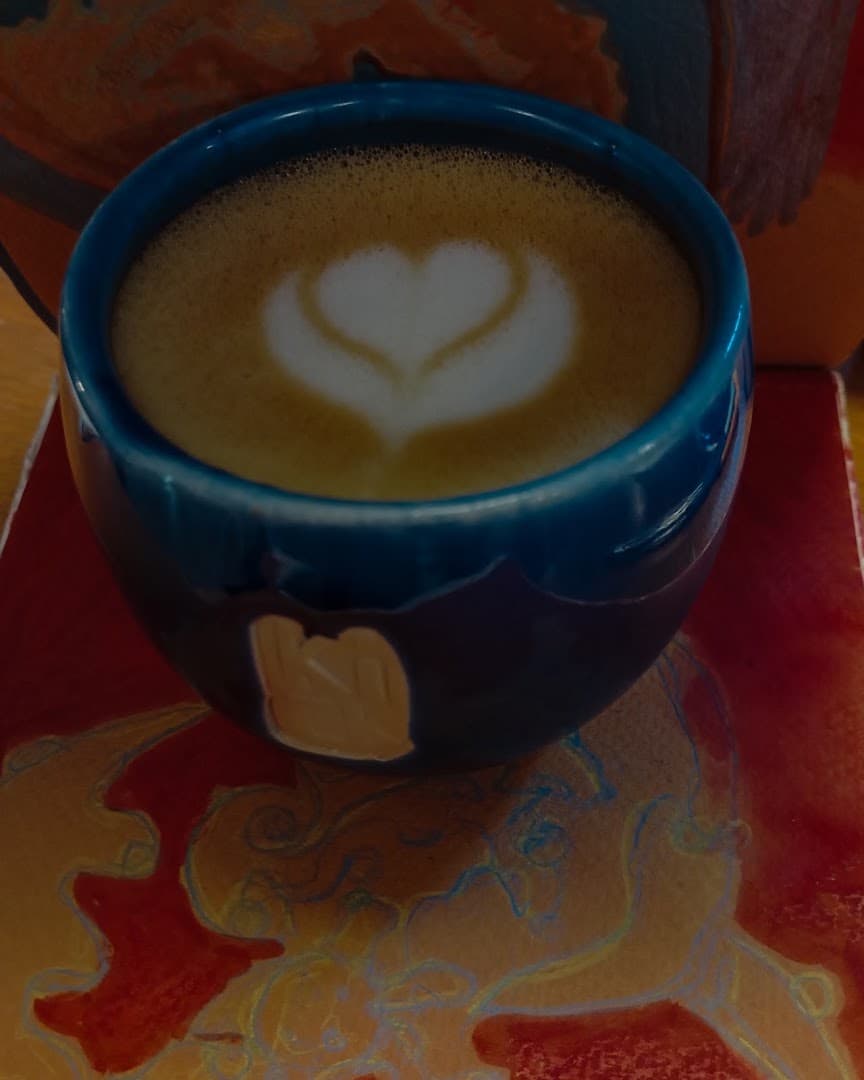 Coffee at KICK, specialty coffee shop in Athens