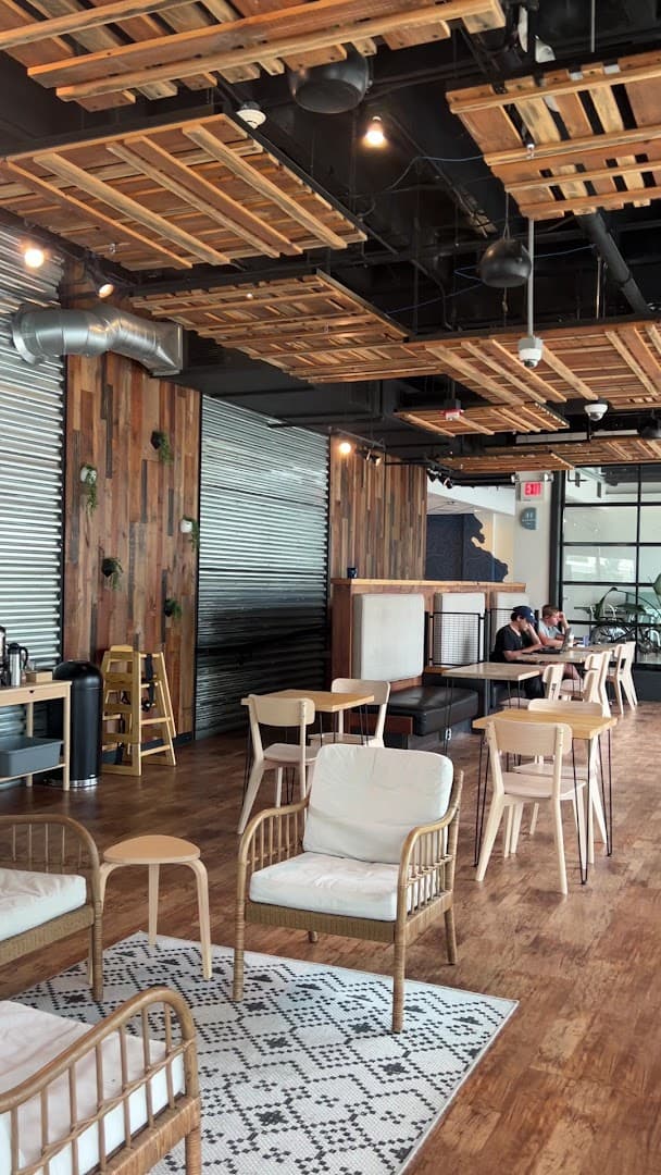 Interior of Lake Effect Coffee Company, specialty coffee shop in Milwaukee