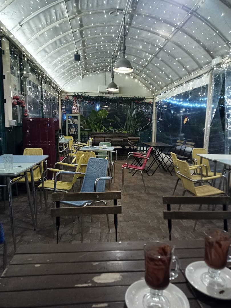 Interior of Tram Depot Talenti, specialty coffee shop in Rome