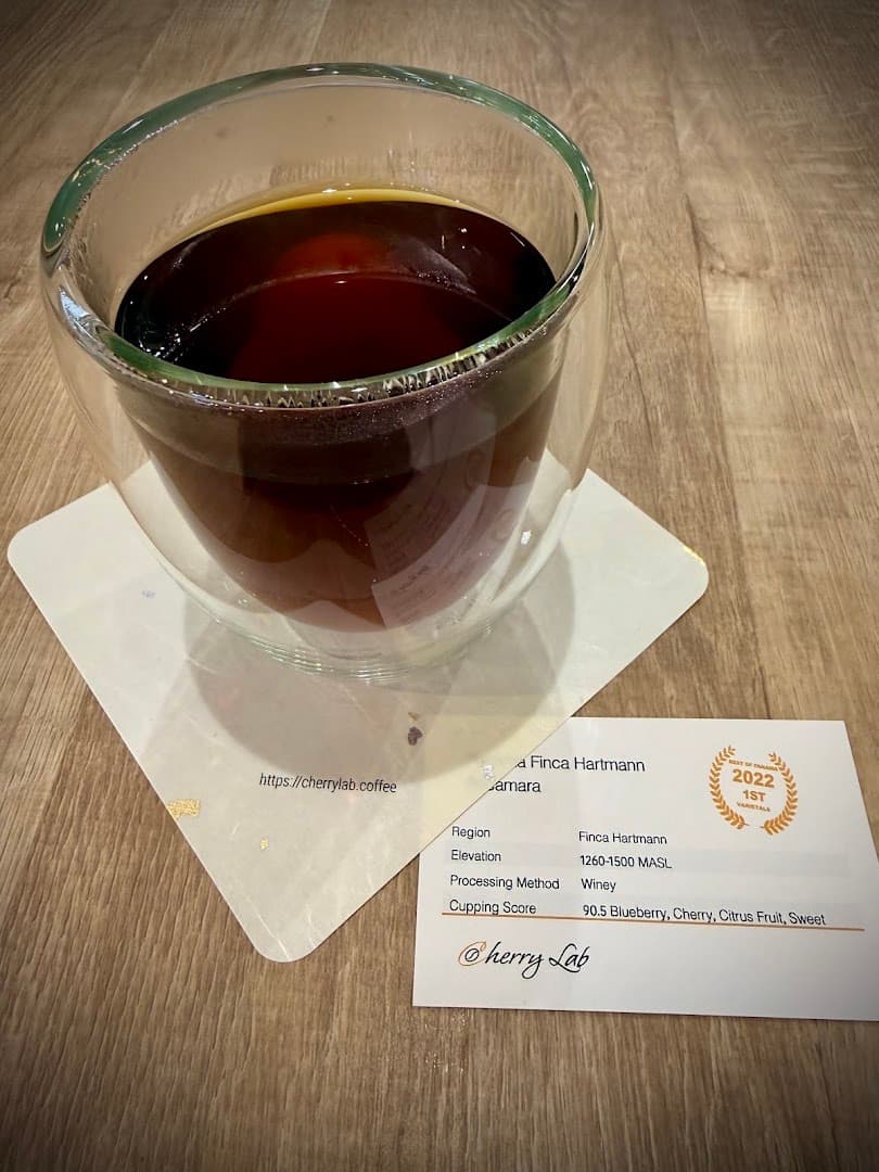 Coffee at Cherry Lab — Specialty Coffee Roasters, specialty coffee shop in Tokyo