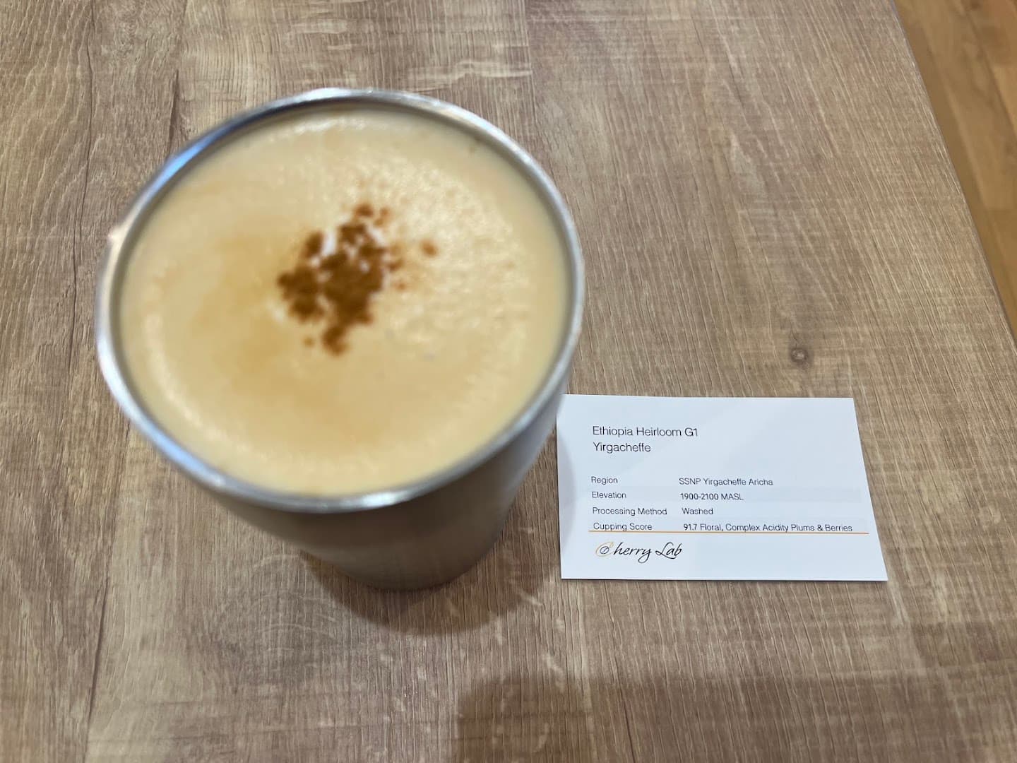 Coffee at Cherry Lab — Specialty Coffee Roasters, specialty coffee shop in Tokyo
