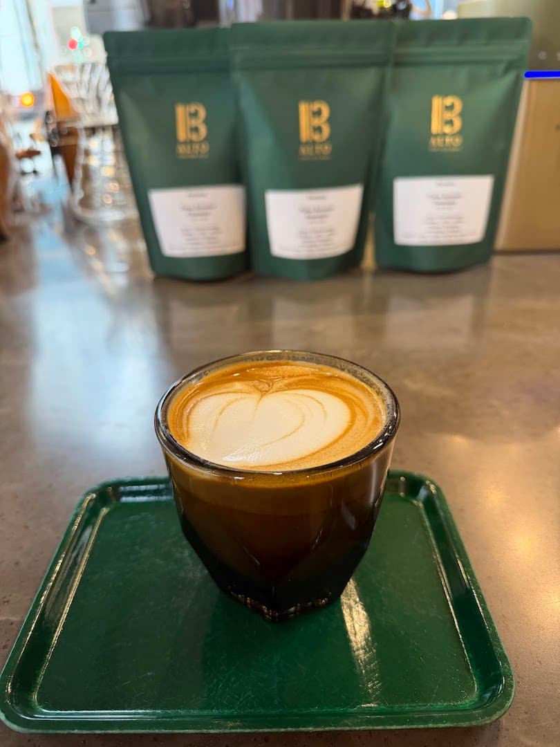 Coffee at Alto Coffee Bar, specialty coffee shop in Seoul