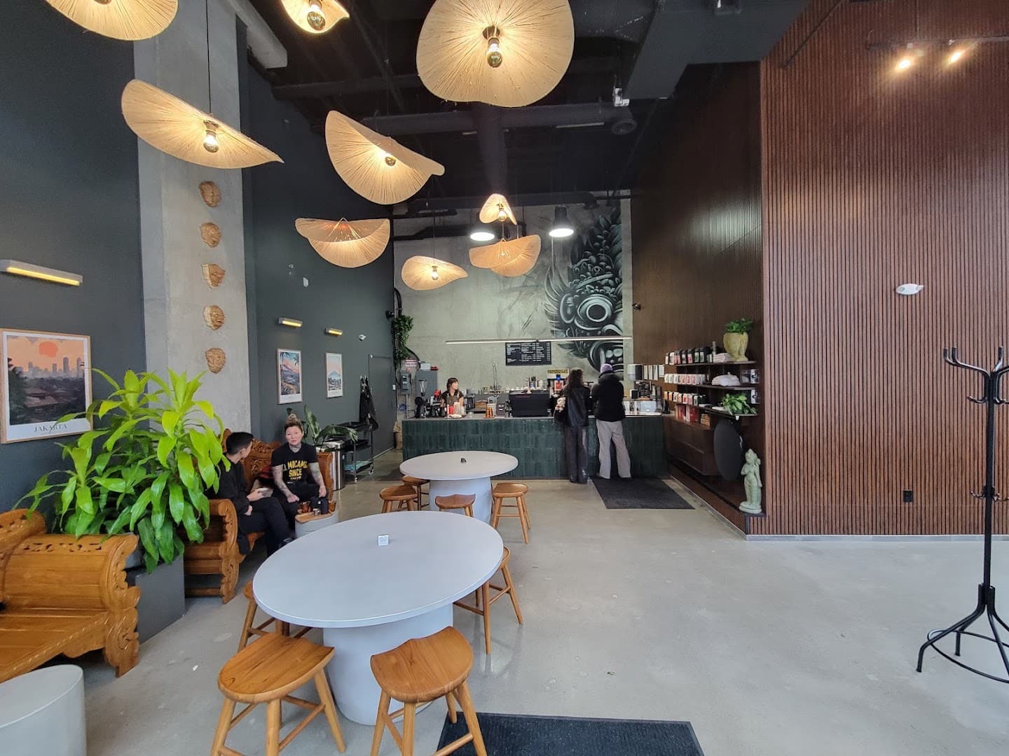 Interior of Highly Likely Coffee, specialty coffee shop in Toronto