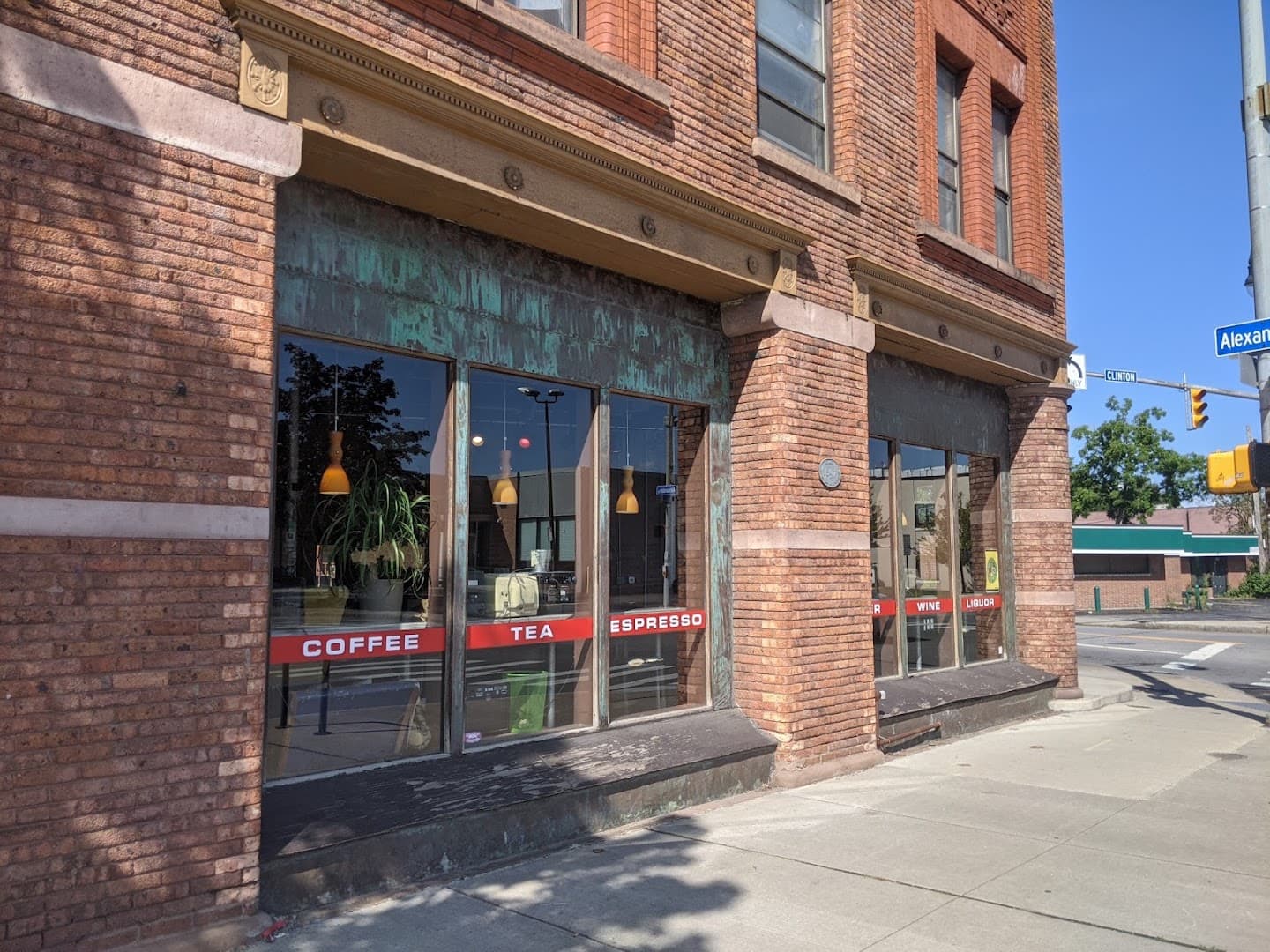 Storefront of Boulder Coffee Co Cafe and Lounge, specialty coffee shop in Rochester