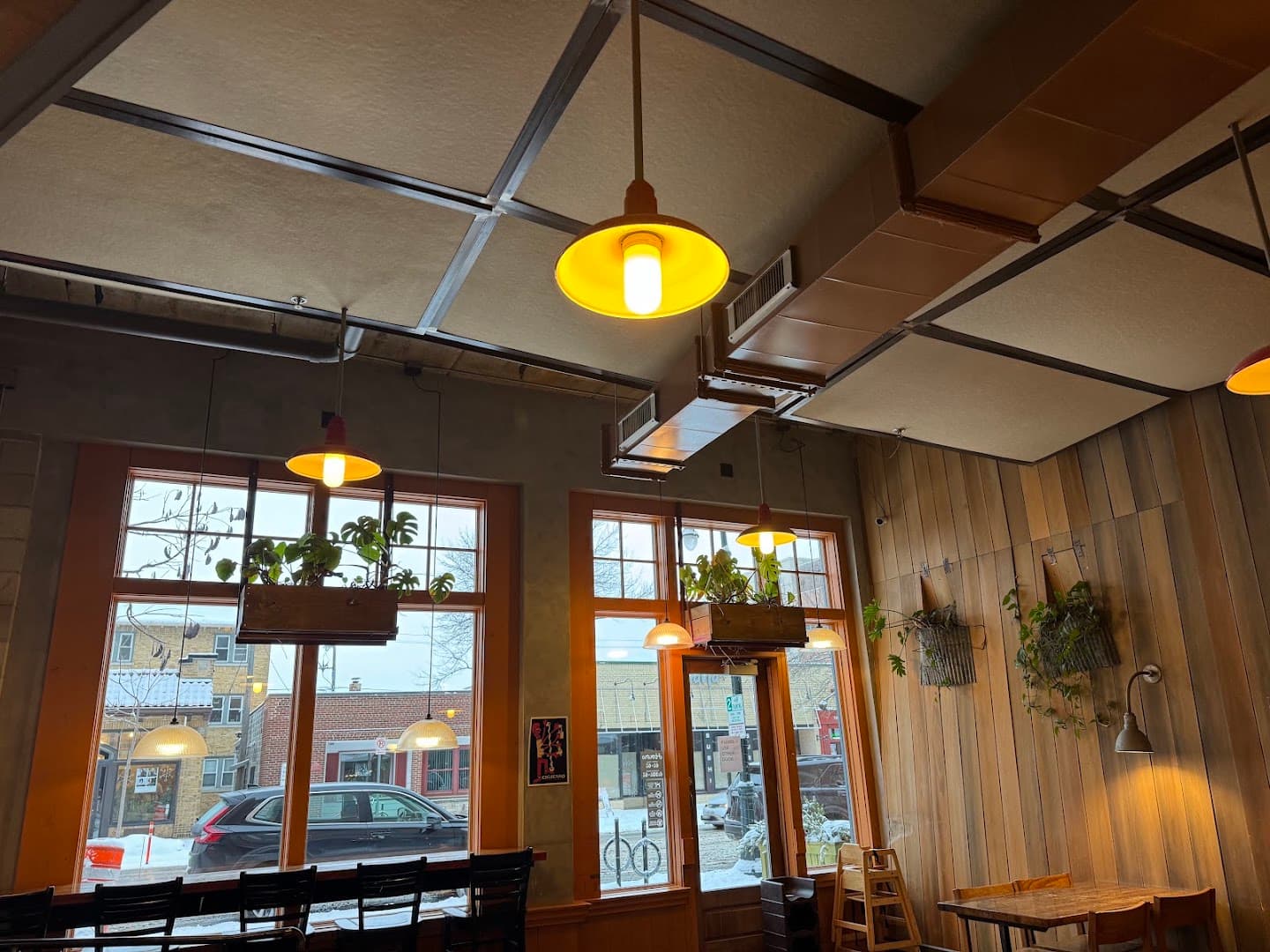 Interior of Colectivo Coffee Shorewood, specialty coffee shop in Milwaukee