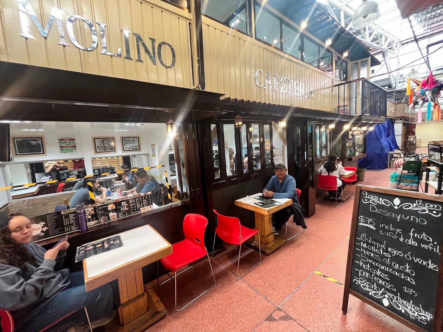 Interior of Café Passmar, specialty coffee shop in Mexico City