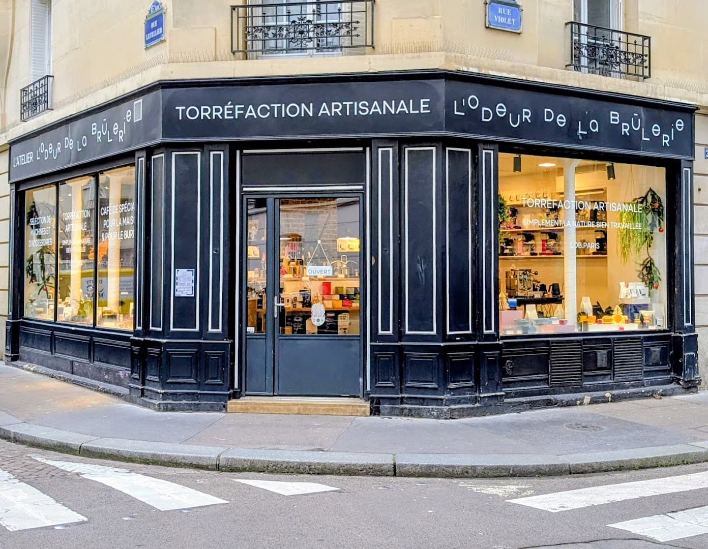 L'atelier de l'Odeur de la Brûlerie - L'OB - specialty coffee shop in Paris