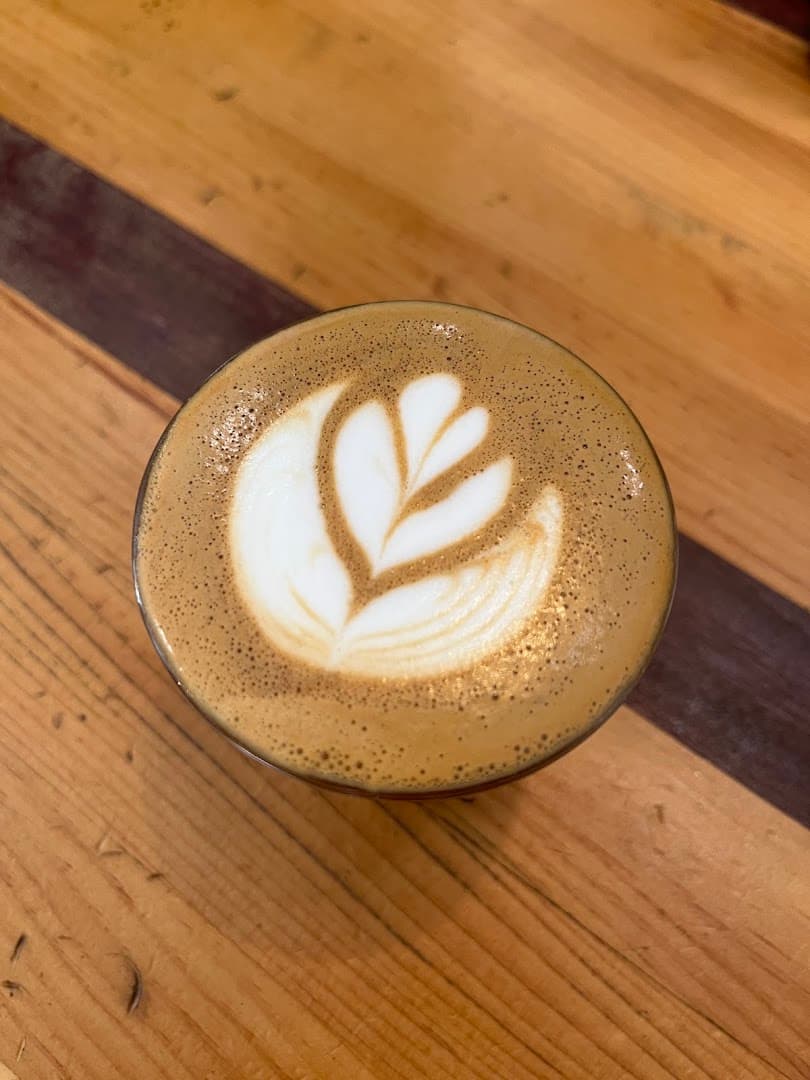Coffee at Amanita Cafe, specialty coffee shop in Lancaster