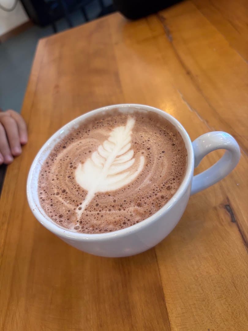Coffee at Amanita Cafe, specialty coffee shop in Lancaster