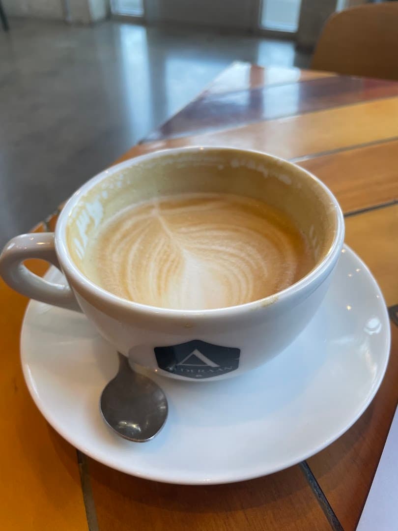 Coffee at Alderaan Coffee, specialty coffee shop in Milwaukee