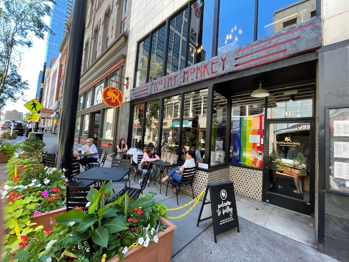 Frothy Monkey - specialty coffee shop in Nashville