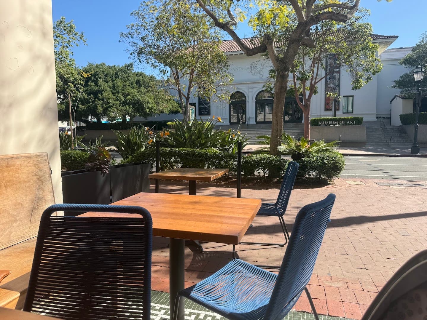 Storefront of Goodland Waffles and Melts, specialty coffee shop in Santa Barbara