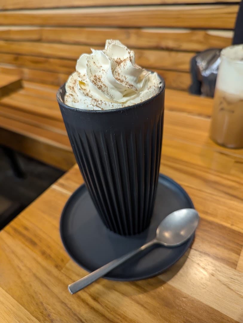 Coffee at Sevens, specialty coffee shop in Buffalo
