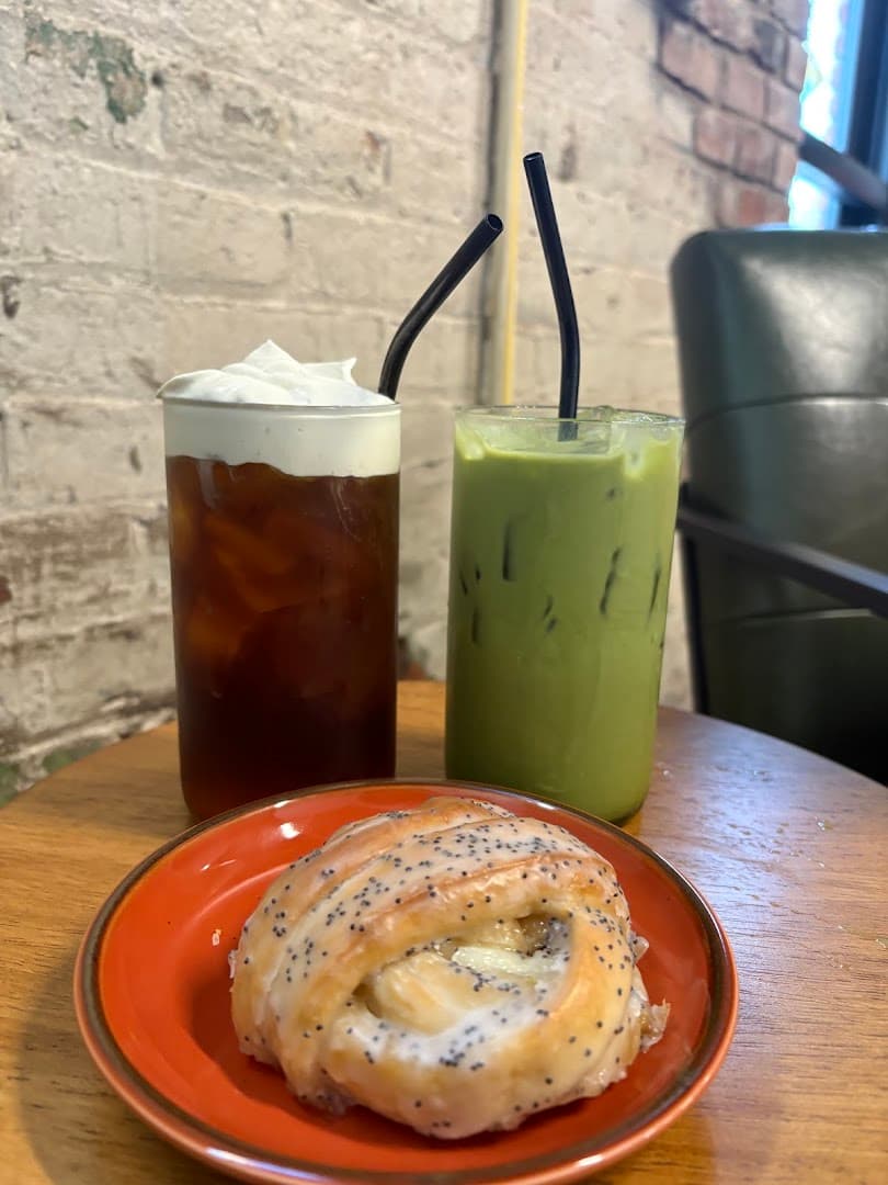Coffee at Sevens, specialty coffee shop in Buffalo