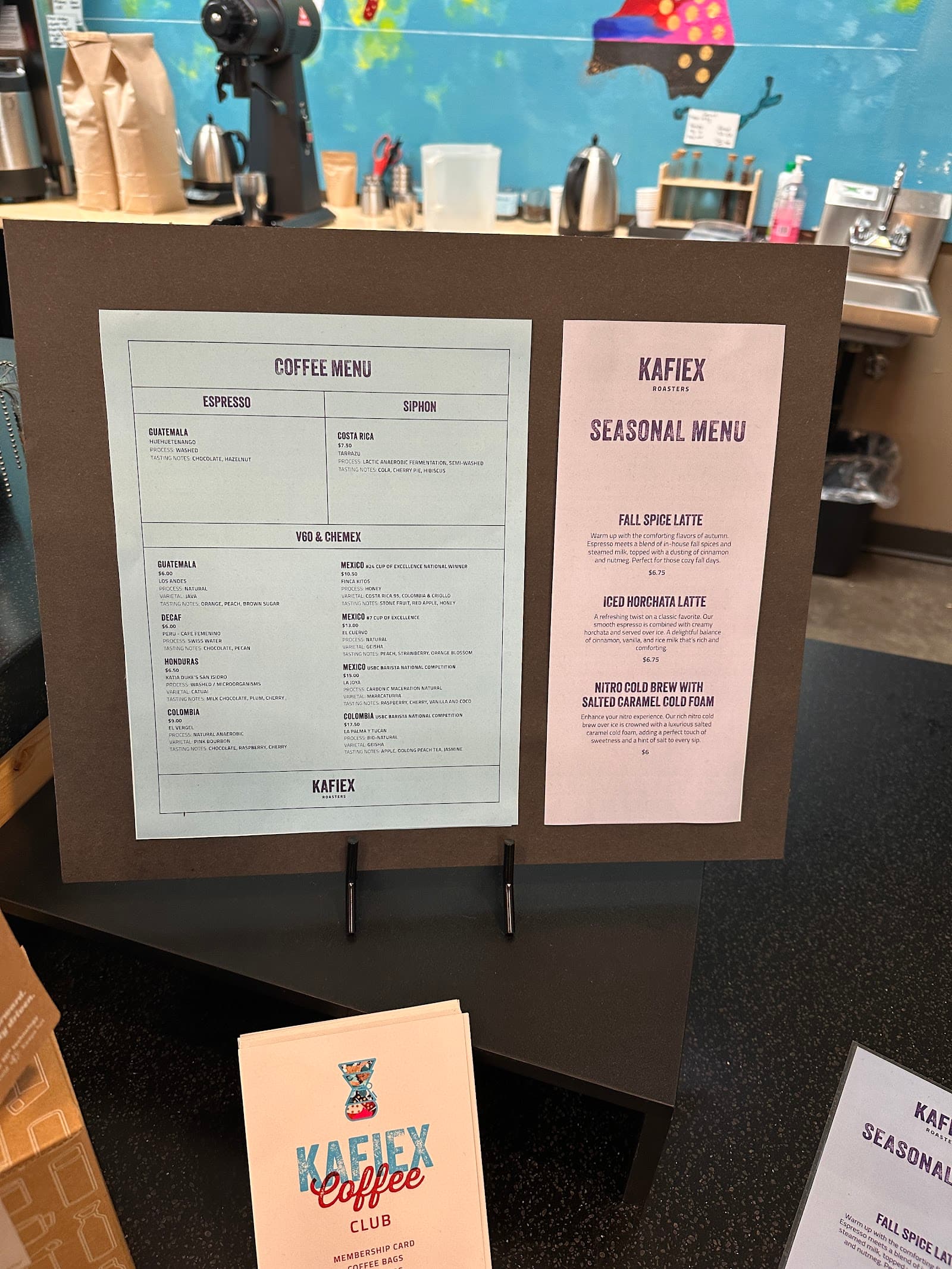 Kafiex Roasters - Coffee Lab - specialty coffee shop in Esther Short