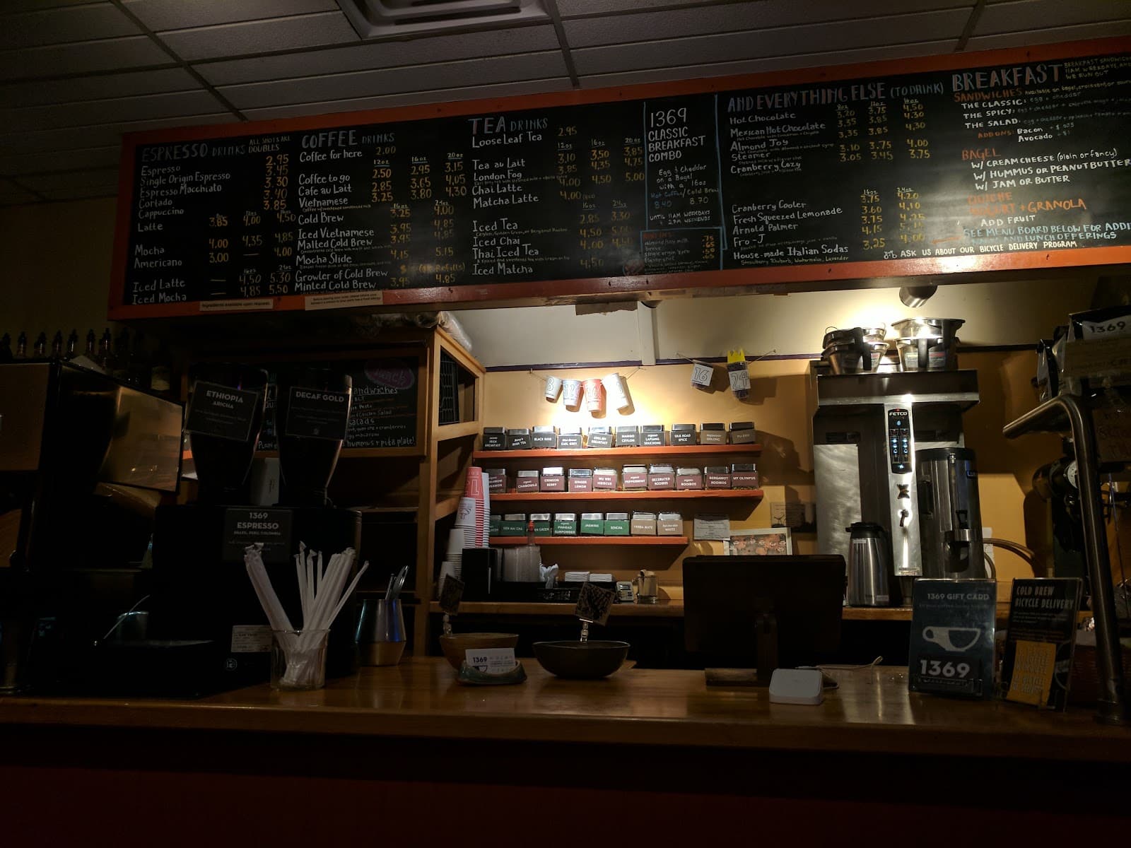 1369 Coffee House - specialty coffee shop in Boston