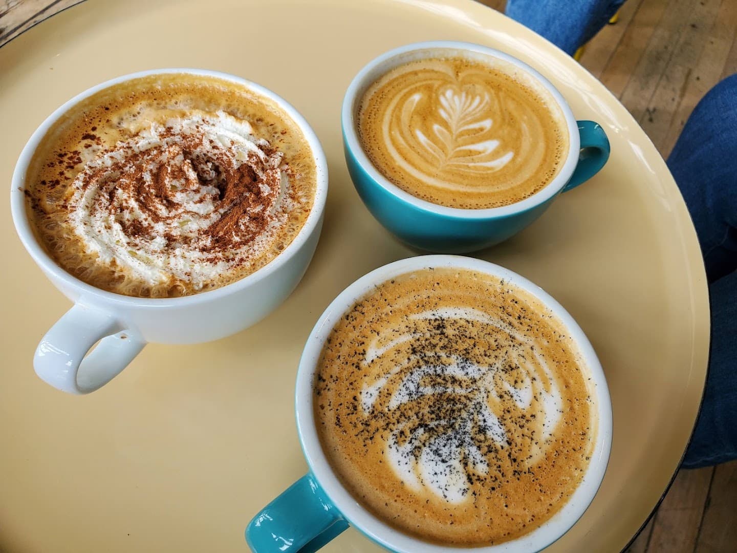 Coffee at Five Watt Coffee, Kingfield, specialty coffee shop in Minneapolis